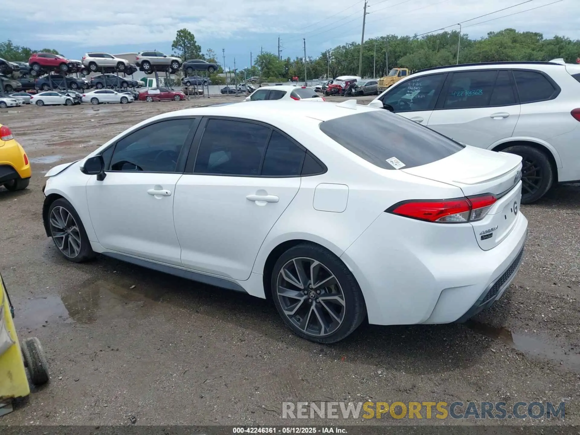 14 fotografías del automóvil dañado 5YFM4RCE7LP054553 TOYOTA COROLLA 2020