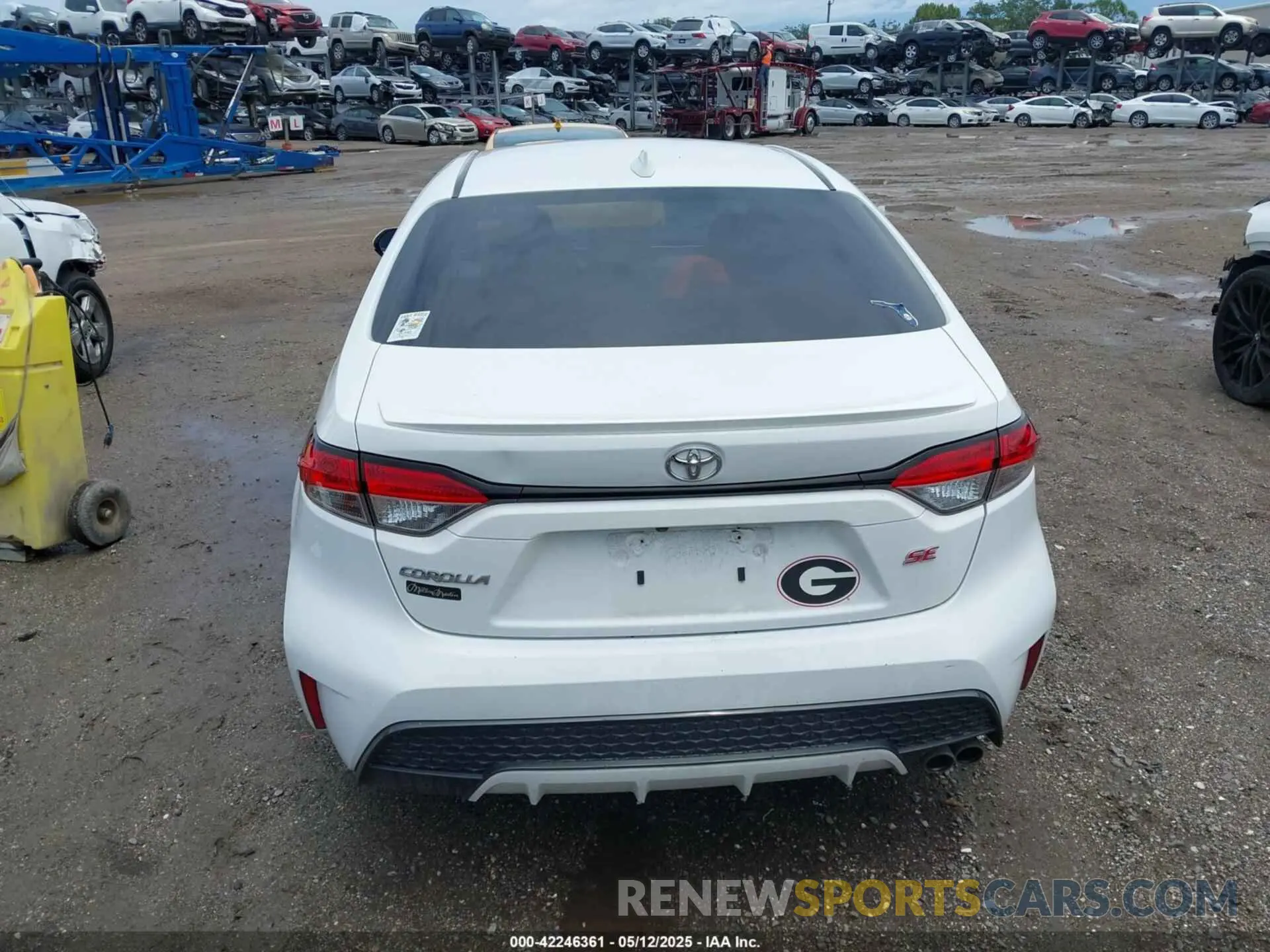 16 fotografías del automóvil dañado 5YFM4RCE7LP054553 TOYOTA COROLLA 2020