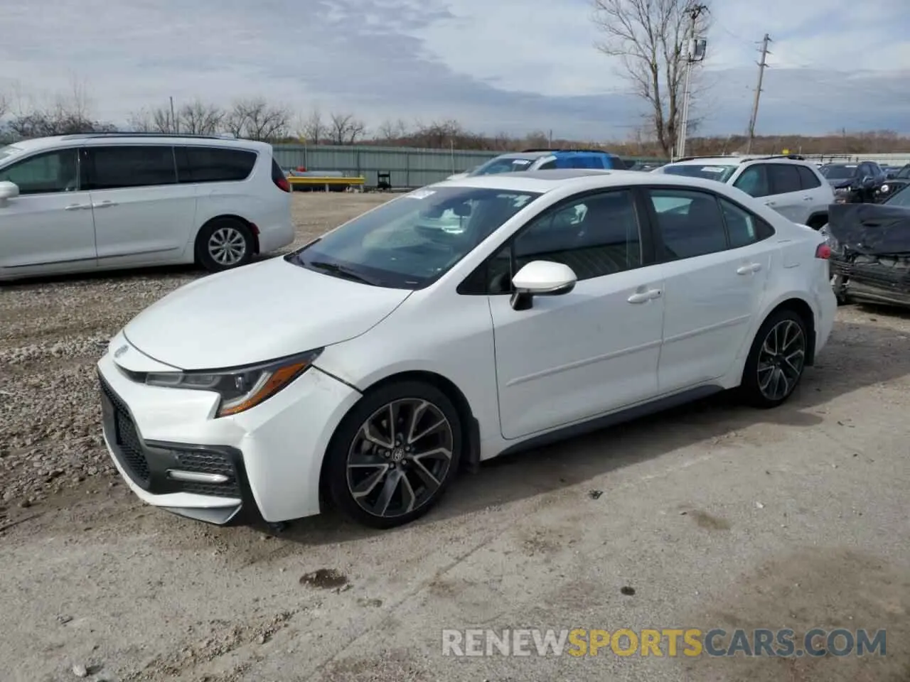 1 fotografías del automóvil dañado 5YFM4RCEXLP015696 TOYOTA COROLLA 2020