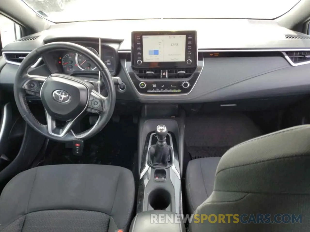 8 fotografías del automóvil dañado 5YFM4RCEXLP015696 TOYOTA COROLLA 2020