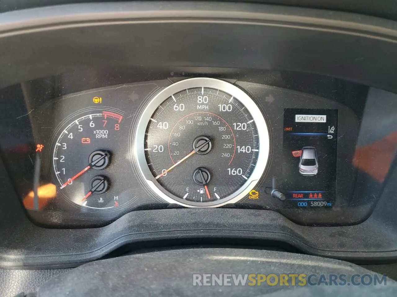 9 fotografías del automóvil dañado 5YFM4RCEXLP042610 TOYOTA COROLLA 2020