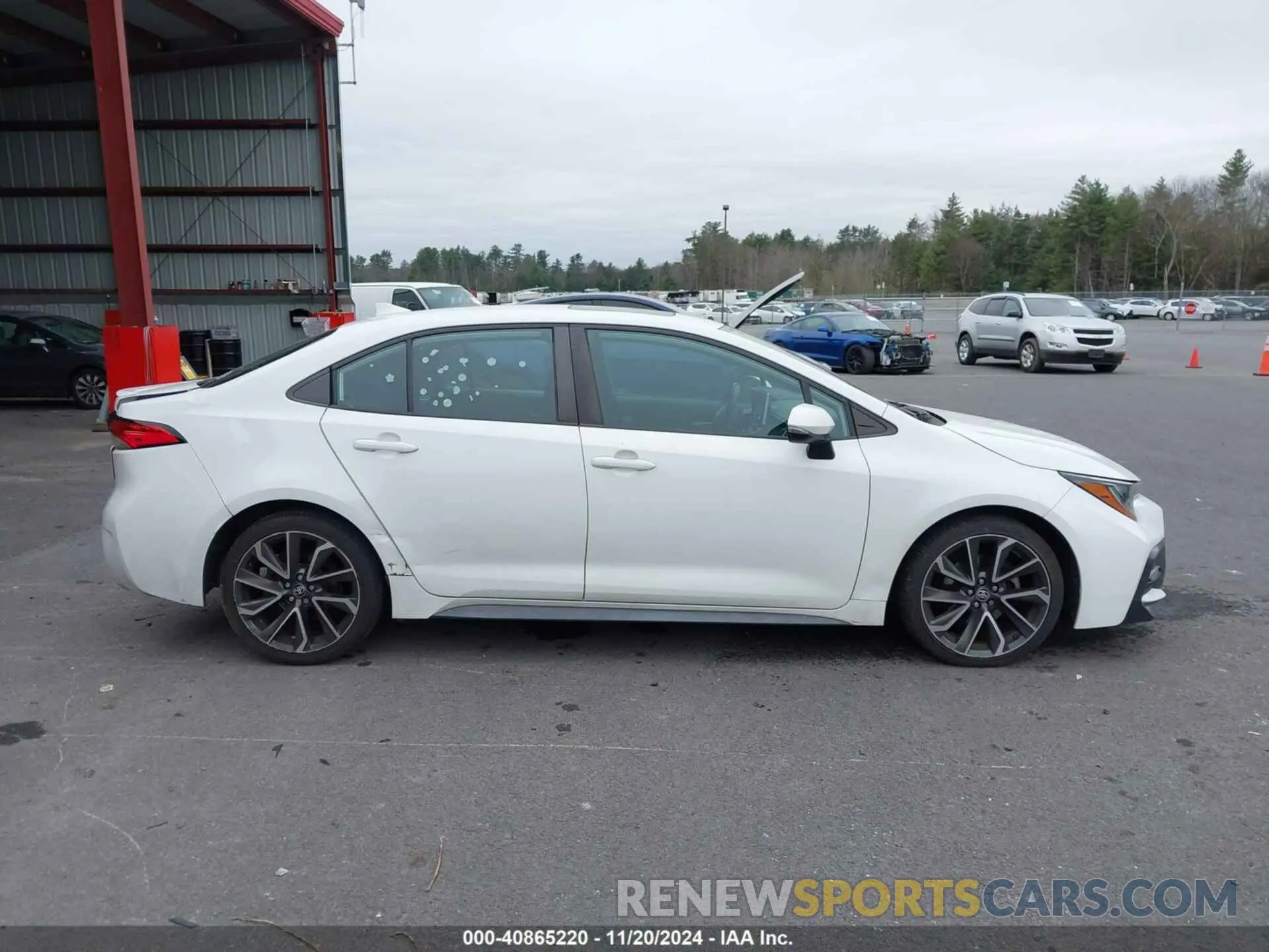 14 fotografías del automóvil dañado 5YFP4RCE1LP001523 TOYOTA COROLLA 2020