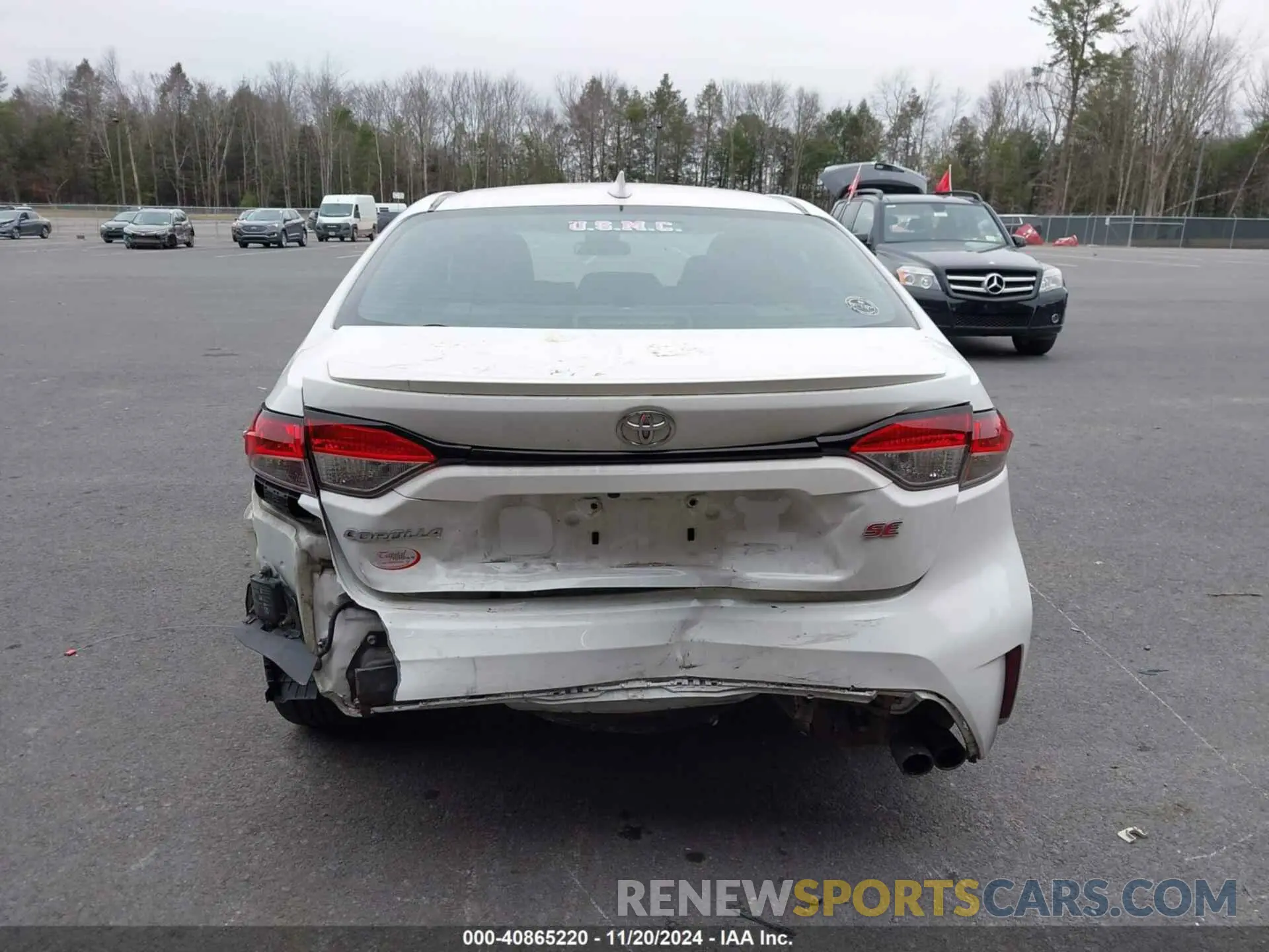 17 fotografías del automóvil dañado 5YFP4RCE1LP001523 TOYOTA COROLLA 2020