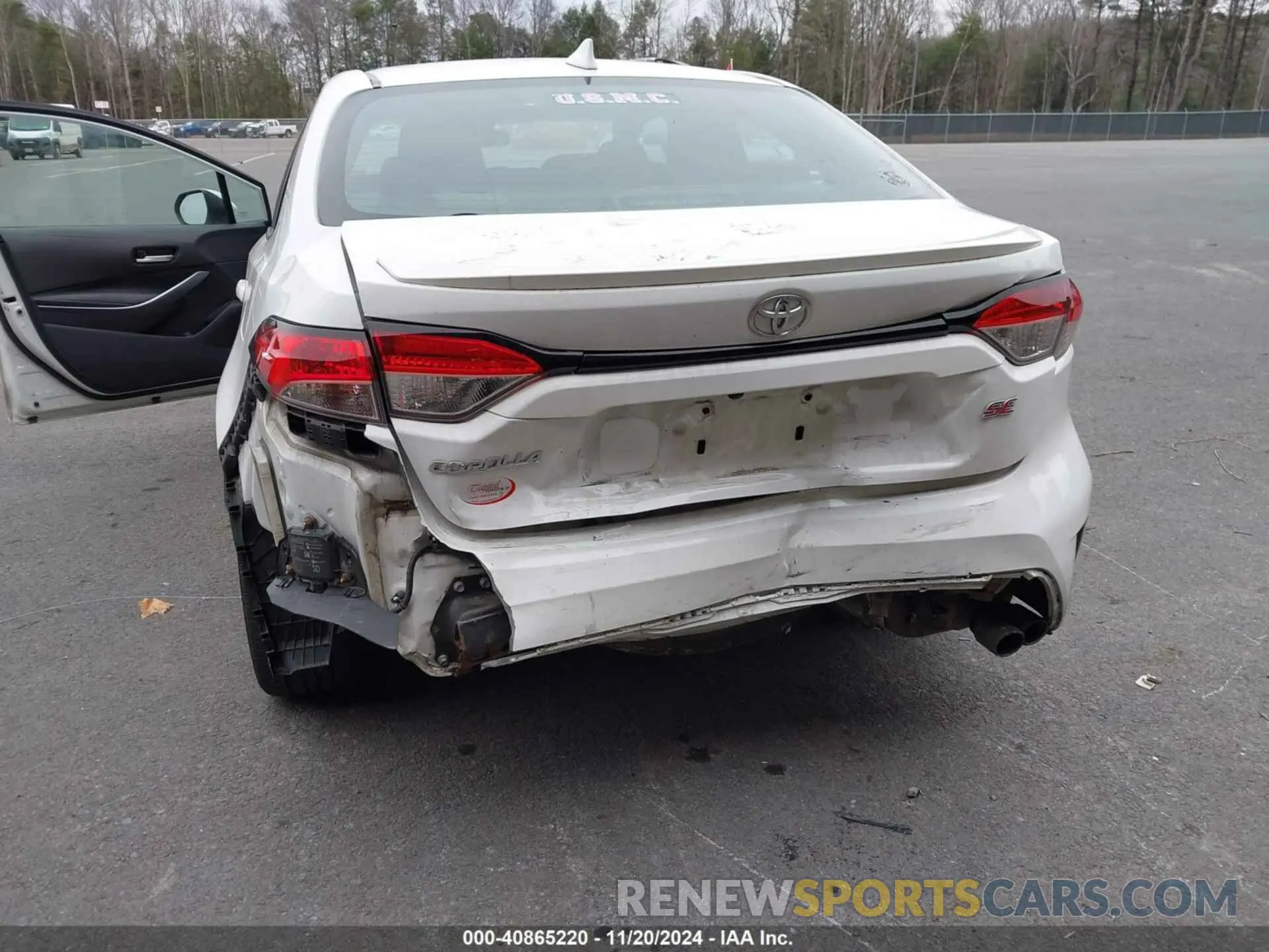 6 fotografías del automóvil dañado 5YFP4RCE1LP001523 TOYOTA COROLLA 2020