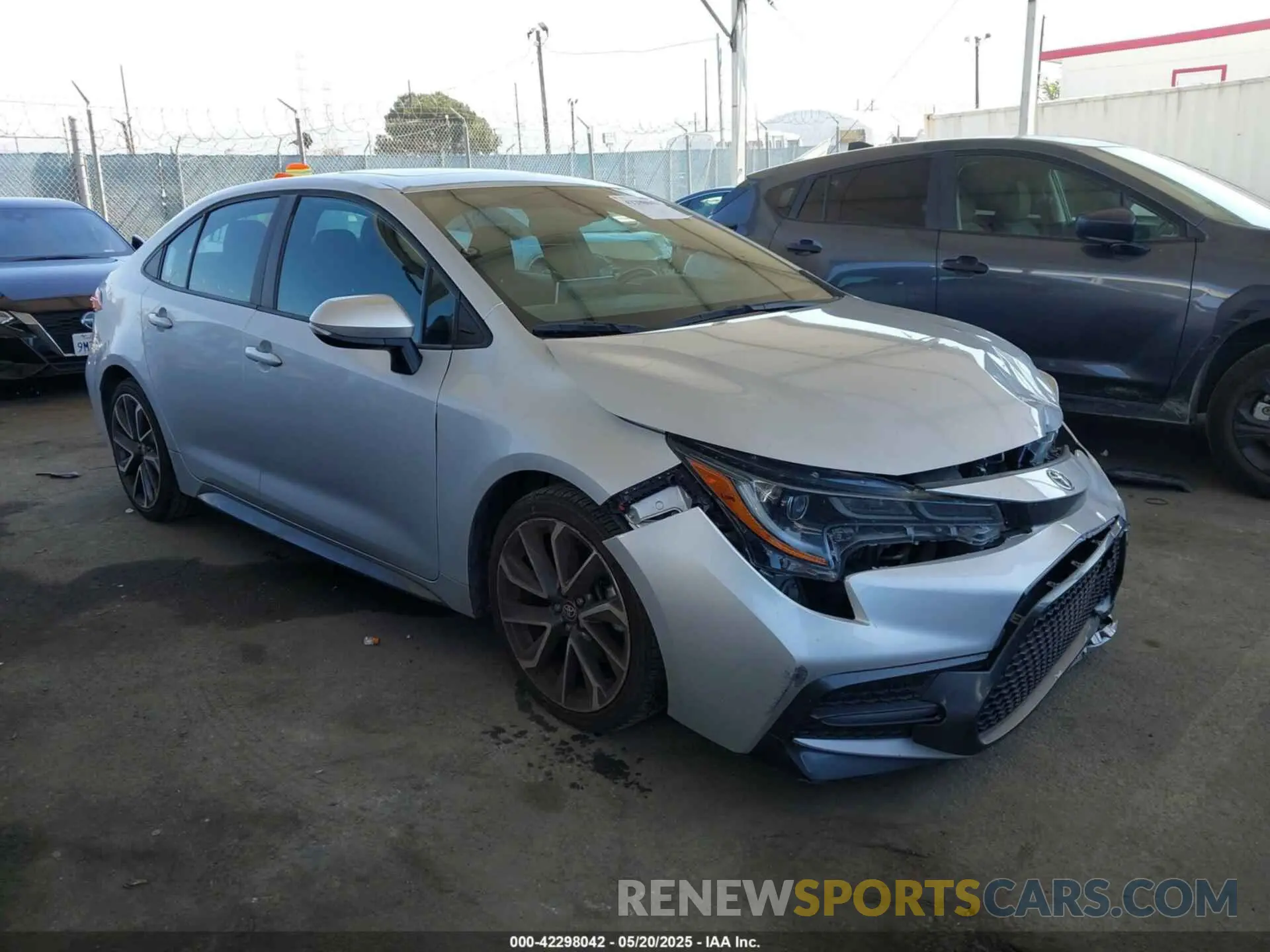 1 fotografías del automóvil dañado 5YFP4RCE2LP048270 TOYOTA COROLLA 2020