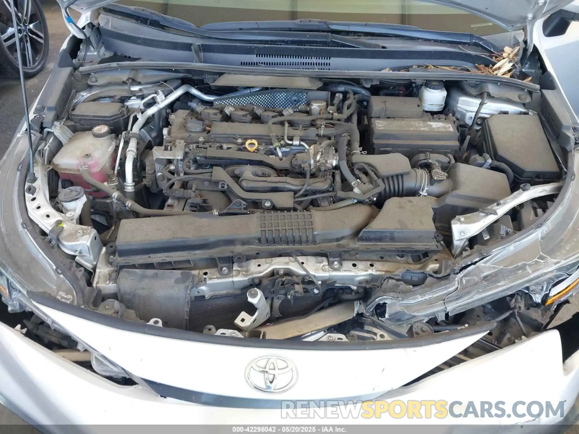 10 fotografías del automóvil dañado 5YFP4RCE2LP048270 TOYOTA COROLLA 2020