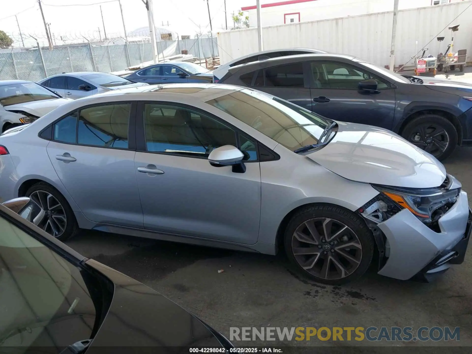 13 fotografías del automóvil dañado 5YFP4RCE2LP048270 TOYOTA COROLLA 2020