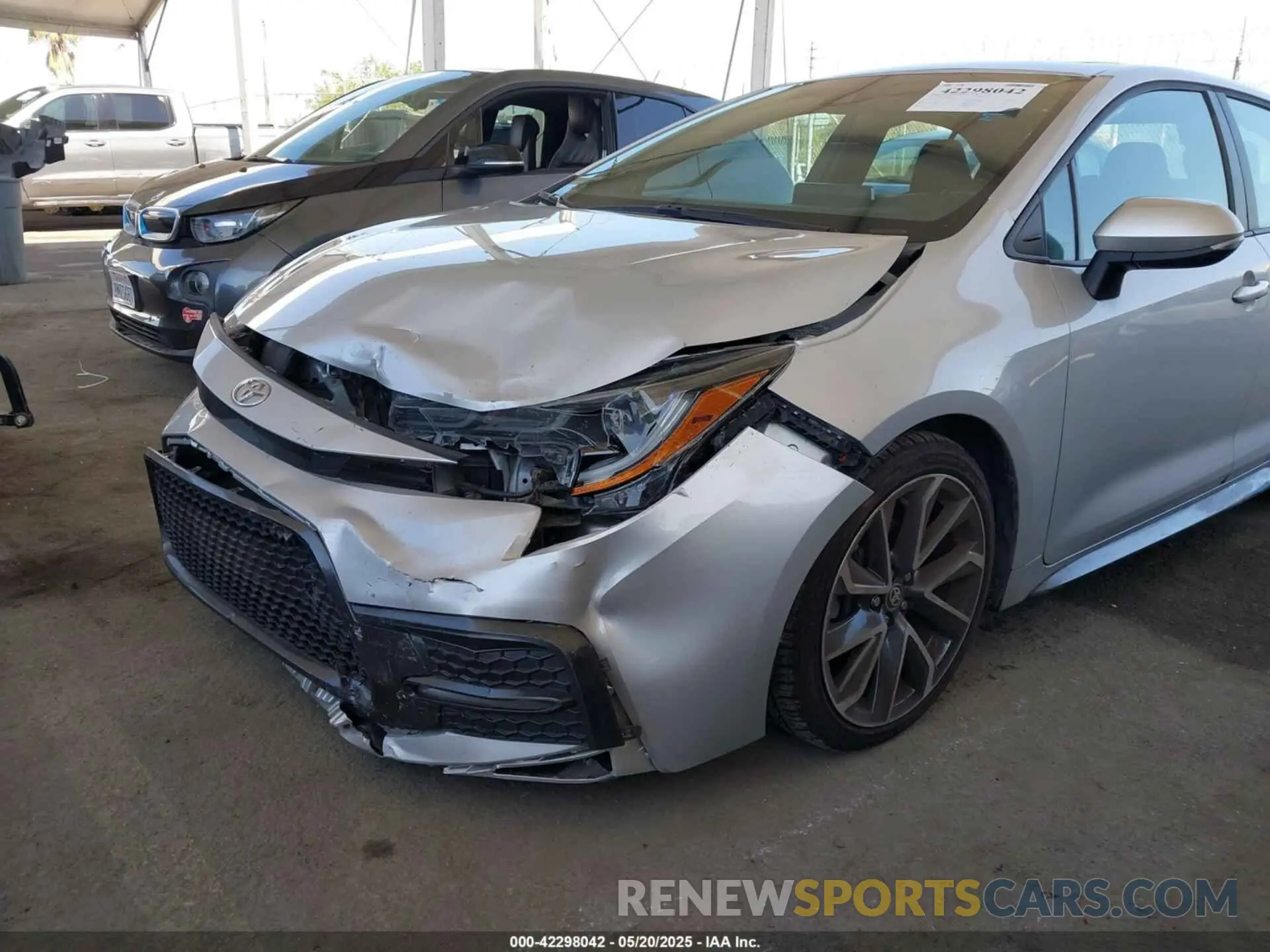 6 fotografías del automóvil dañado 5YFP4RCE2LP048270 TOYOTA COROLLA 2020
