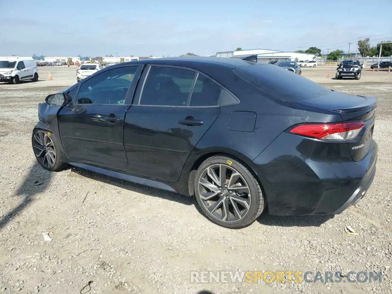 2 fotografías del automóvil dañado 5YFP4RCE3LP006836 TOYOTA COROLLA 2020