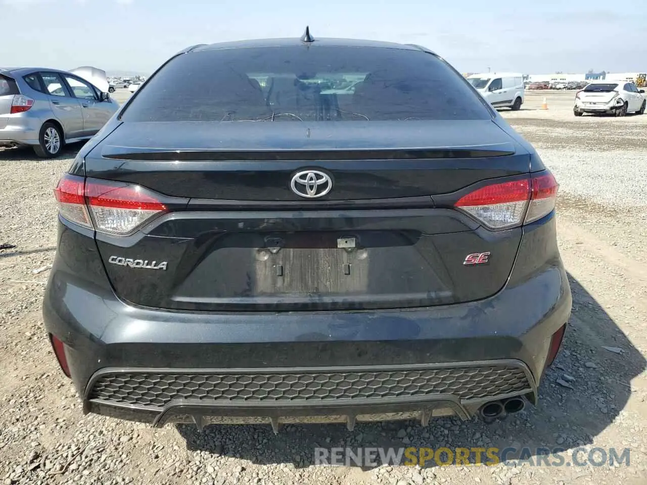 6 fotografías del automóvil dañado 5YFP4RCE3LP006836 TOYOTA COROLLA 2020