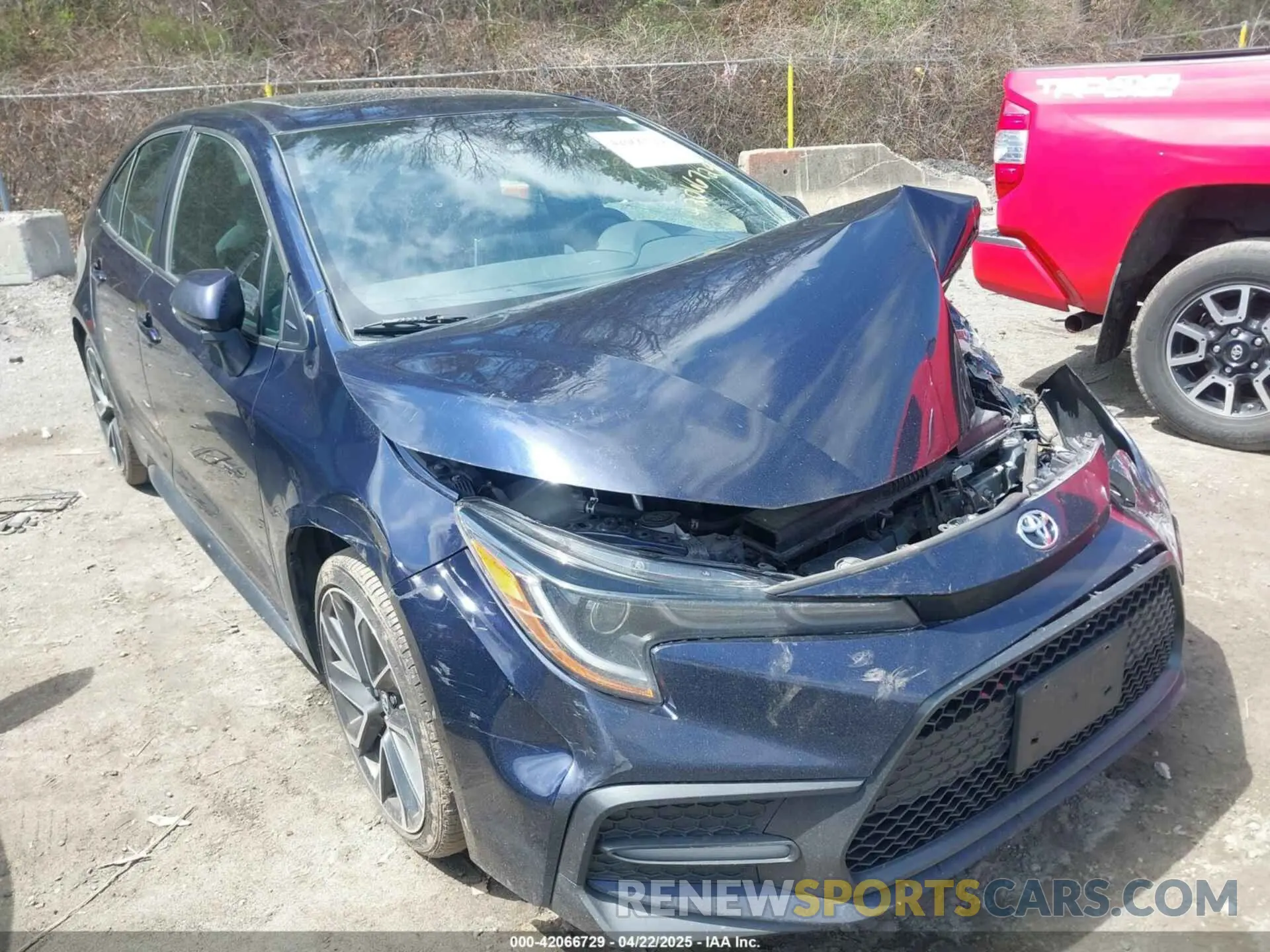 1 fotografías del automóvil dañado 5YFP4RCE3LP046642 TOYOTA COROLLA 2020