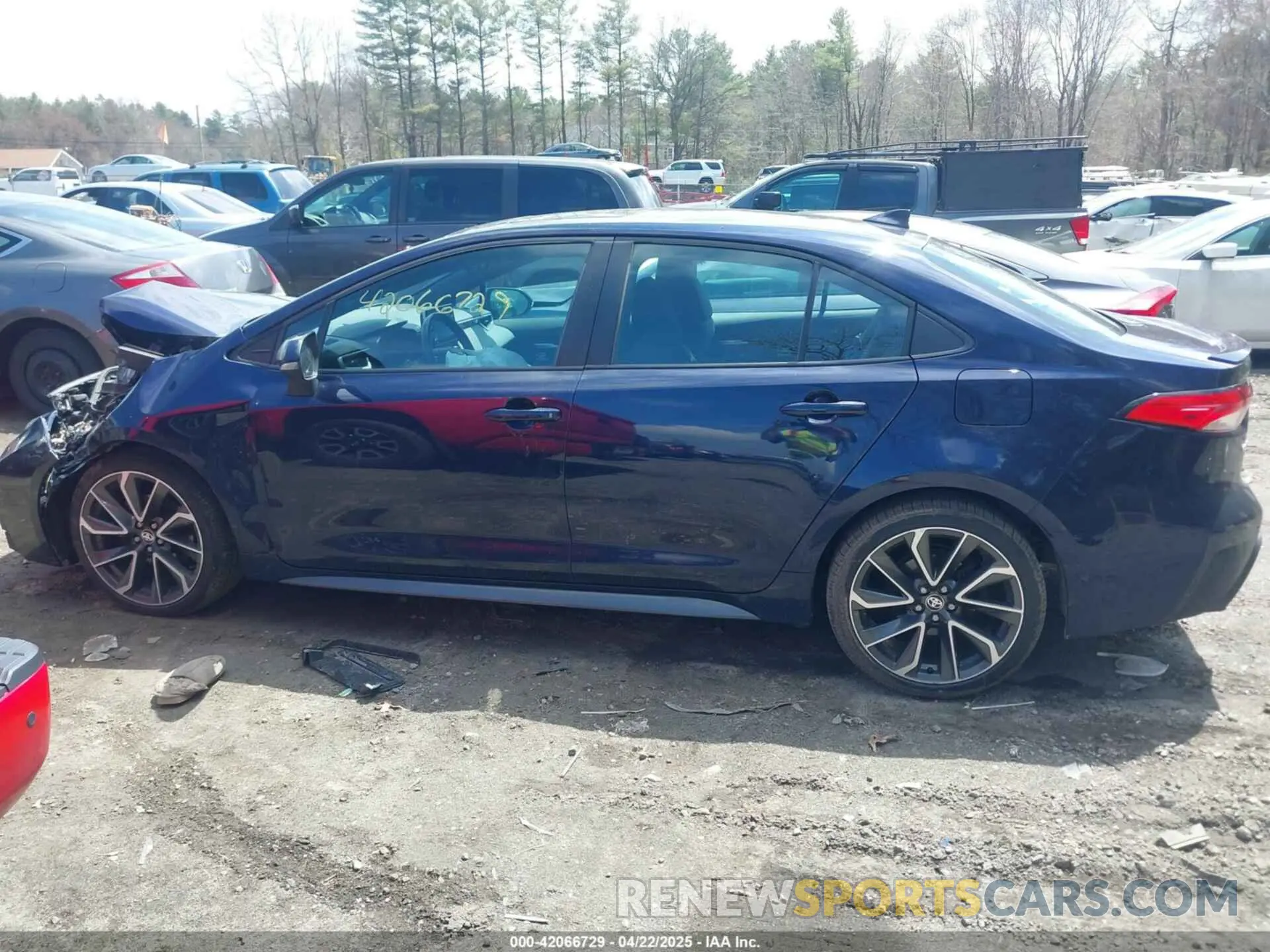 14 fotografías del automóvil dañado 5YFP4RCE3LP046642 TOYOTA COROLLA 2020