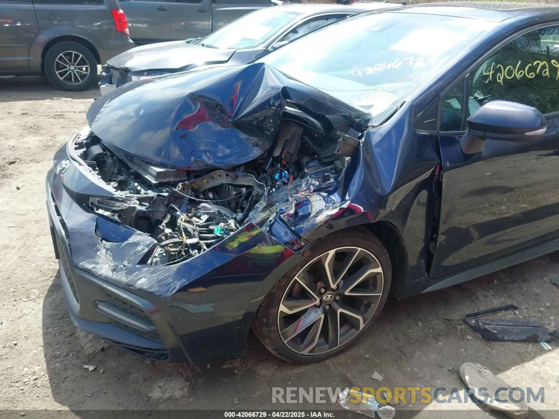 6 fotografías del automóvil dañado 5YFP4RCE3LP046642 TOYOTA COROLLA 2020