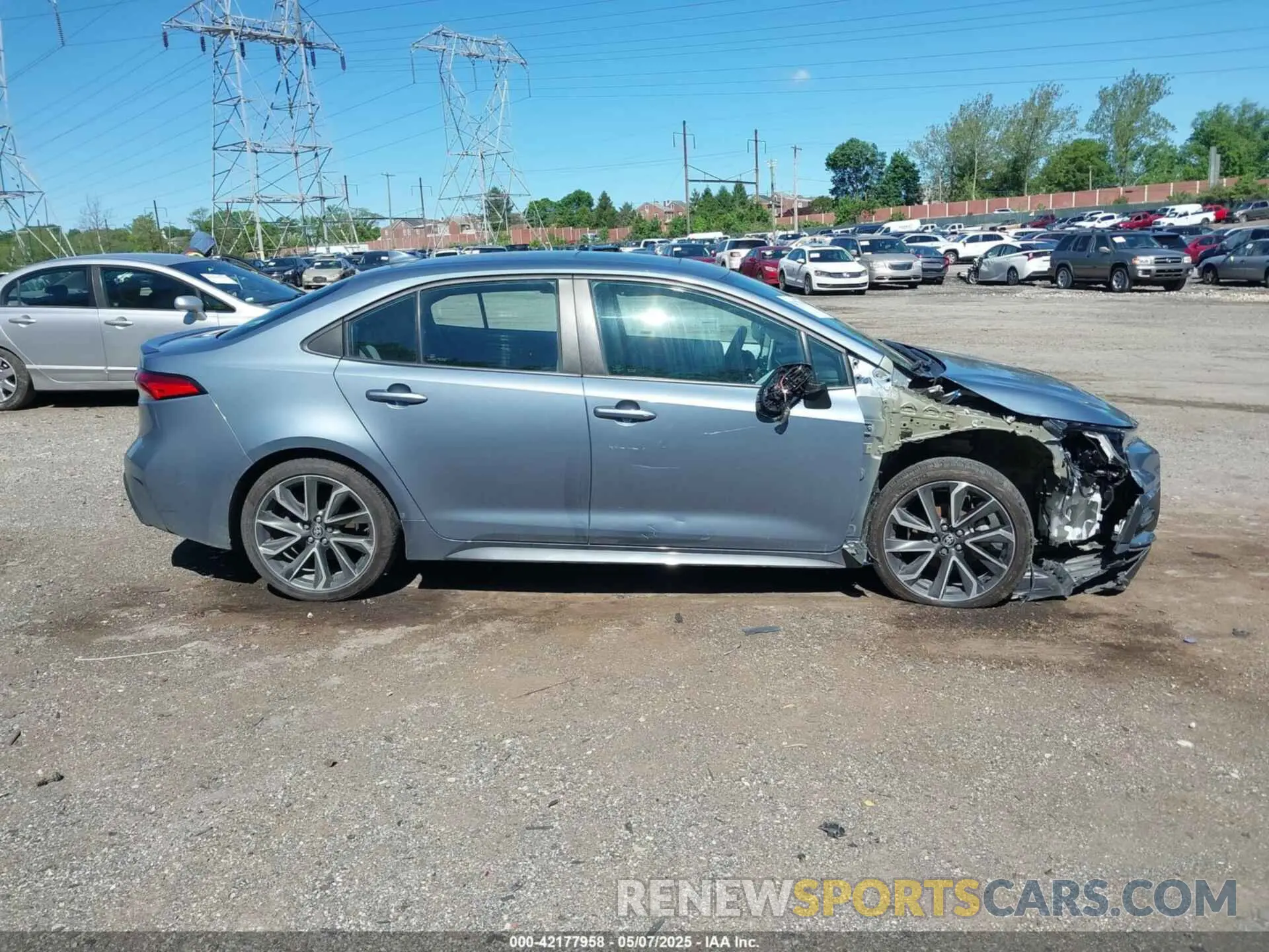 14 fotografías del automóvil dañado 5YFP4RCE4LP011639 TOYOTA COROLLA 2020