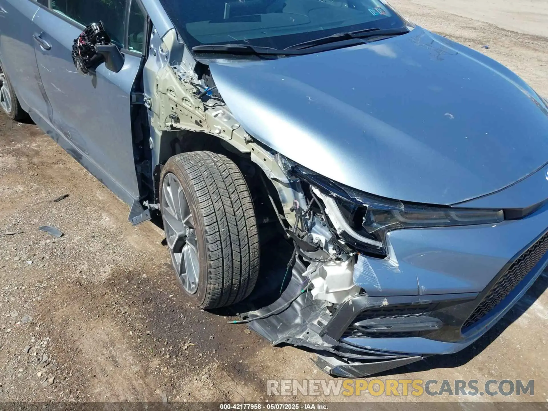 6 fotografías del automóvil dañado 5YFP4RCE4LP011639 TOYOTA COROLLA 2020