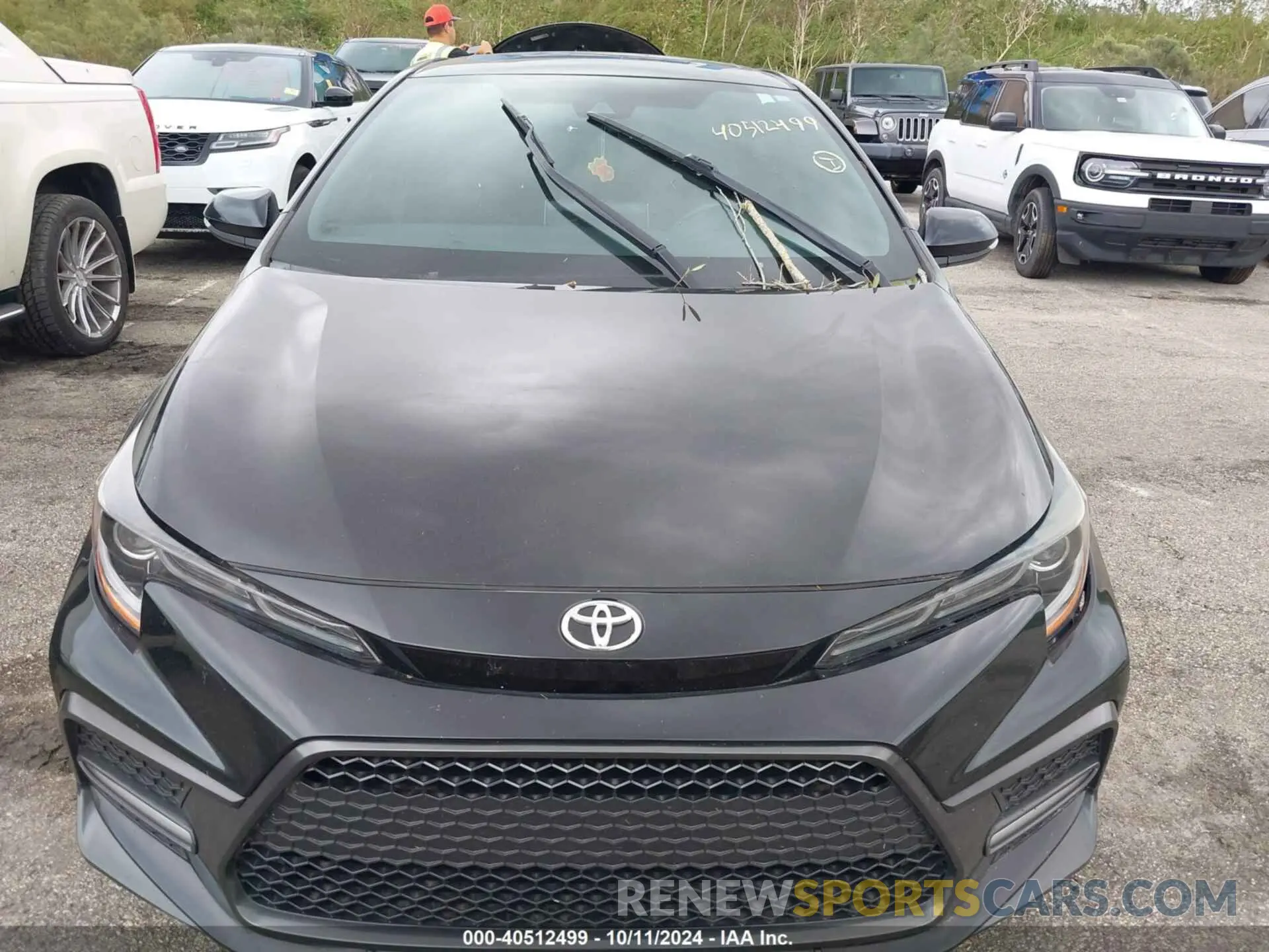 6 fotografías del automóvil dañado 5YFP4RCE4LP043023 TOYOTA COROLLA 2020