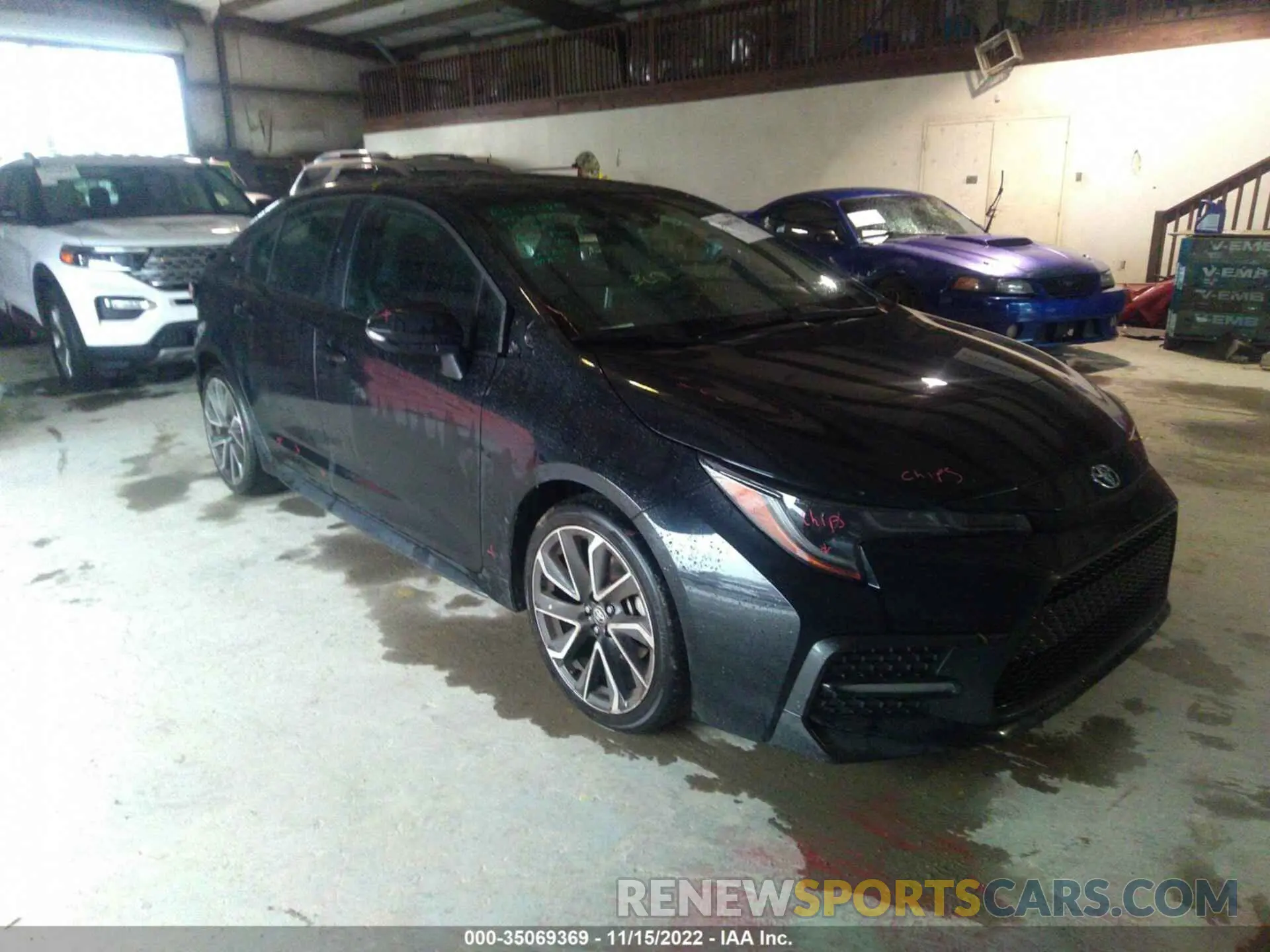 1 fotografías del automóvil dañado 5YFP4RCE5LP035092 TOYOTA COROLLA 2020