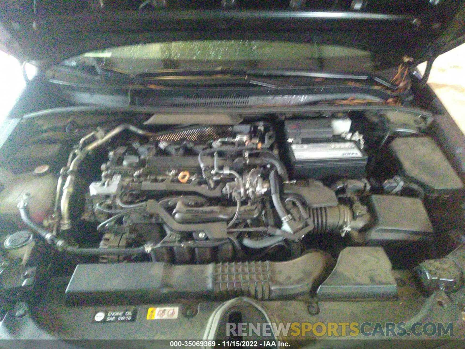 10 fotografías del automóvil dañado 5YFP4RCE5LP035092 TOYOTA COROLLA 2020