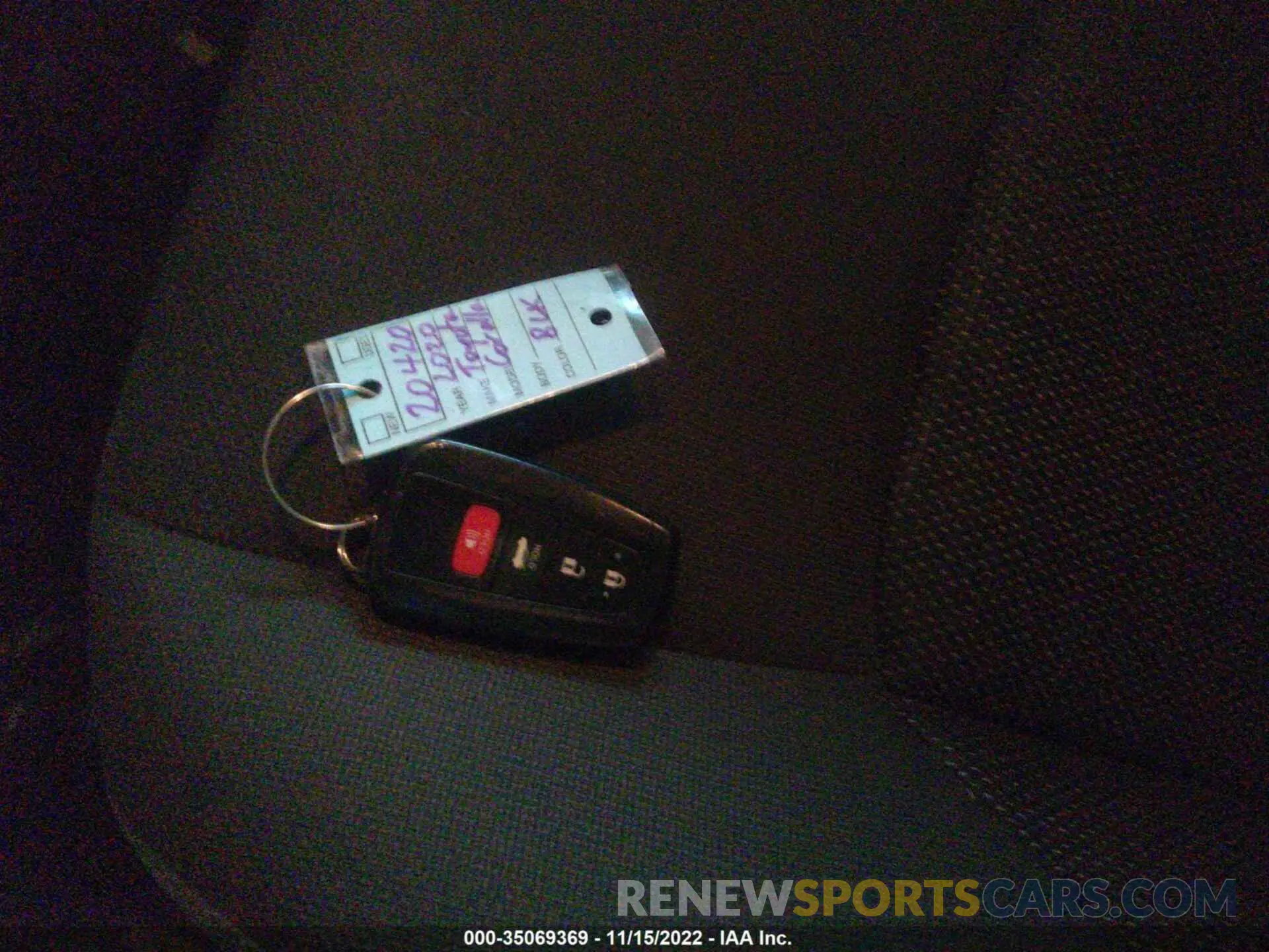 11 fotografías del automóvil dañado 5YFP4RCE5LP035092 TOYOTA COROLLA 2020