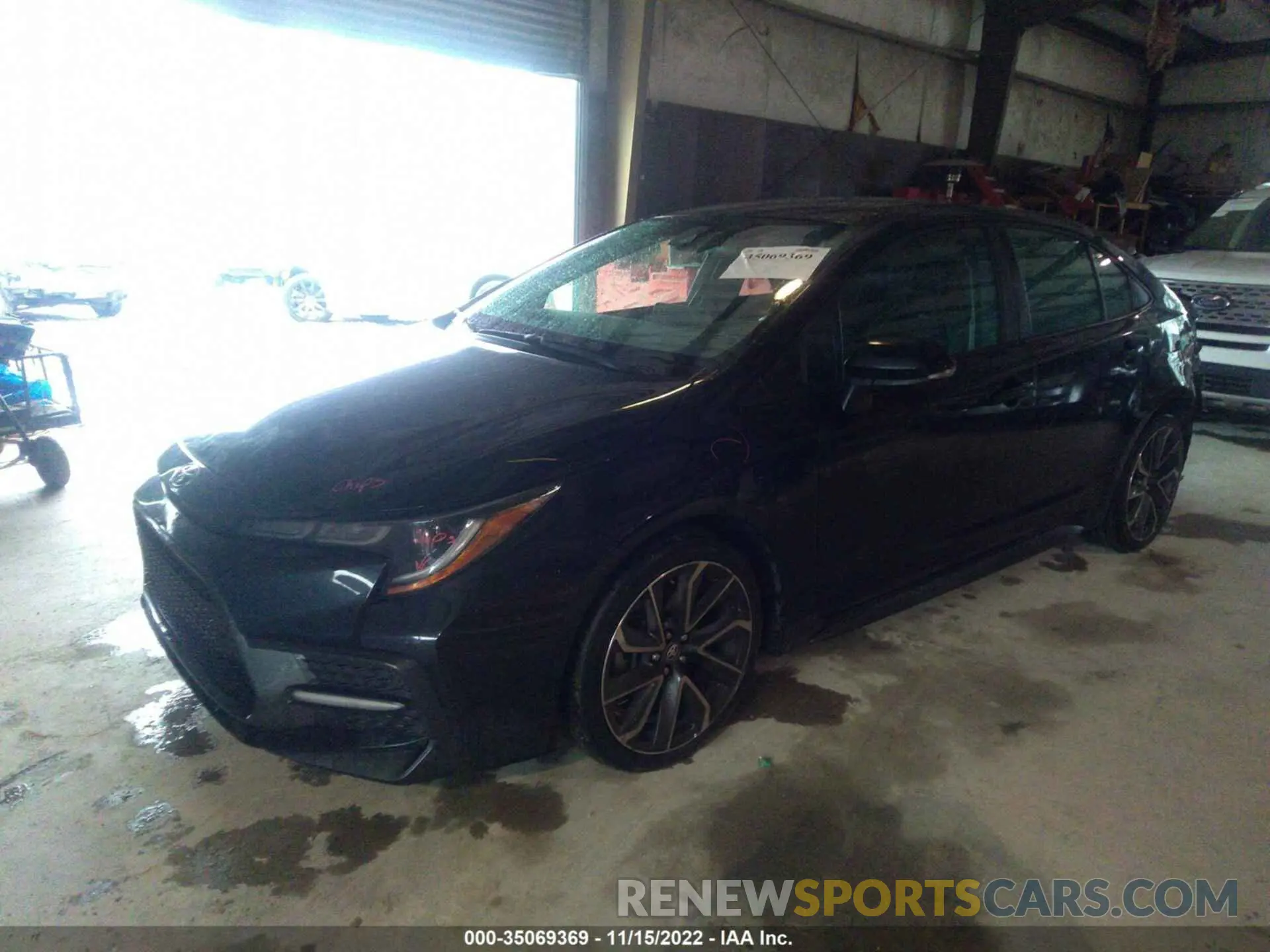 2 fotografías del automóvil dañado 5YFP4RCE5LP035092 TOYOTA COROLLA 2020