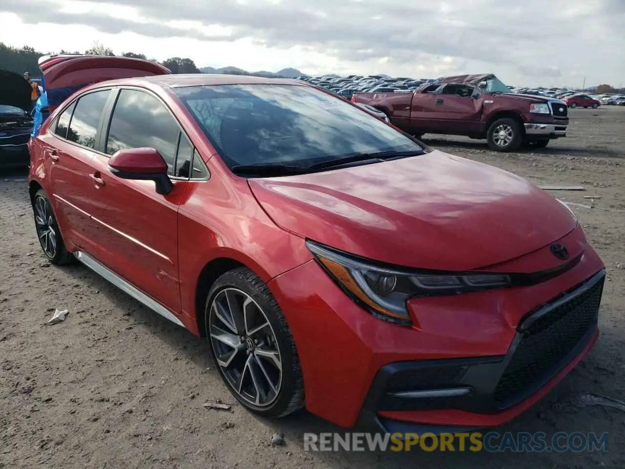 1 fotografías del automóvil dañado 5YFP4RCE5LP042737 TOYOTA COROLLA 2020