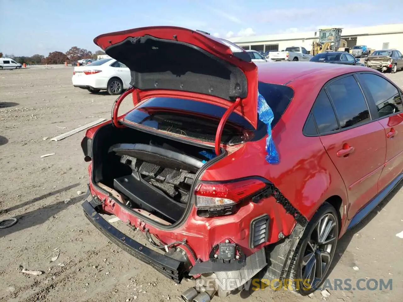 9 fotografías del automóvil dañado 5YFP4RCE5LP042737 TOYOTA COROLLA 2020