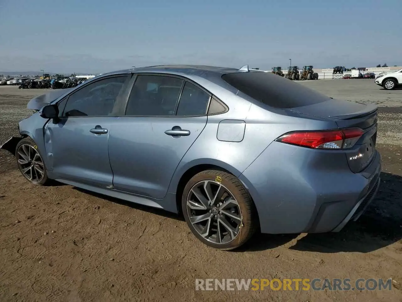 2 fotografías del automóvil dañado 5YFP4RCE6LP039071 TOYOTA COROLLA 2020