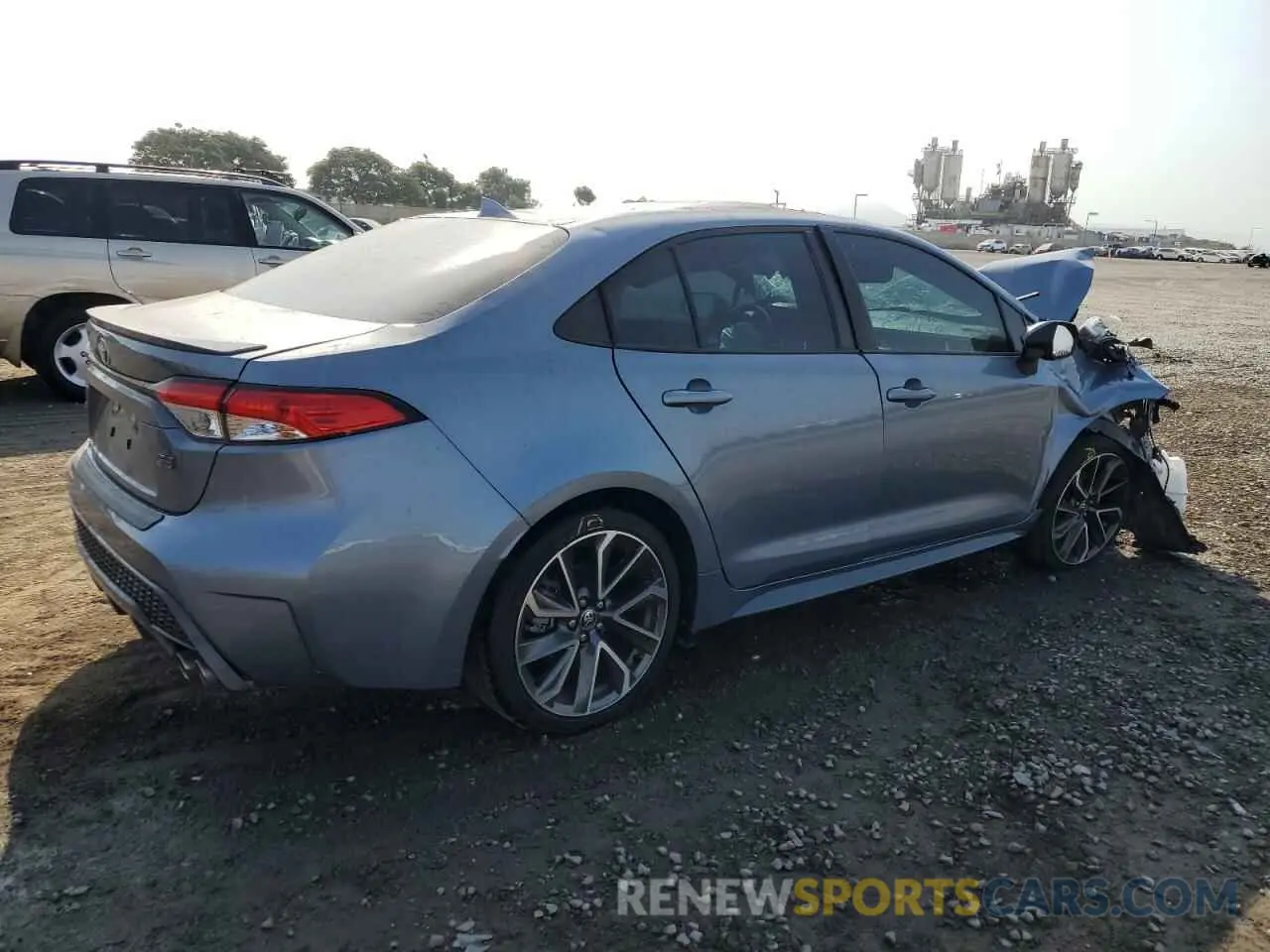 3 fotografías del automóvil dañado 5YFP4RCE6LP039071 TOYOTA COROLLA 2020