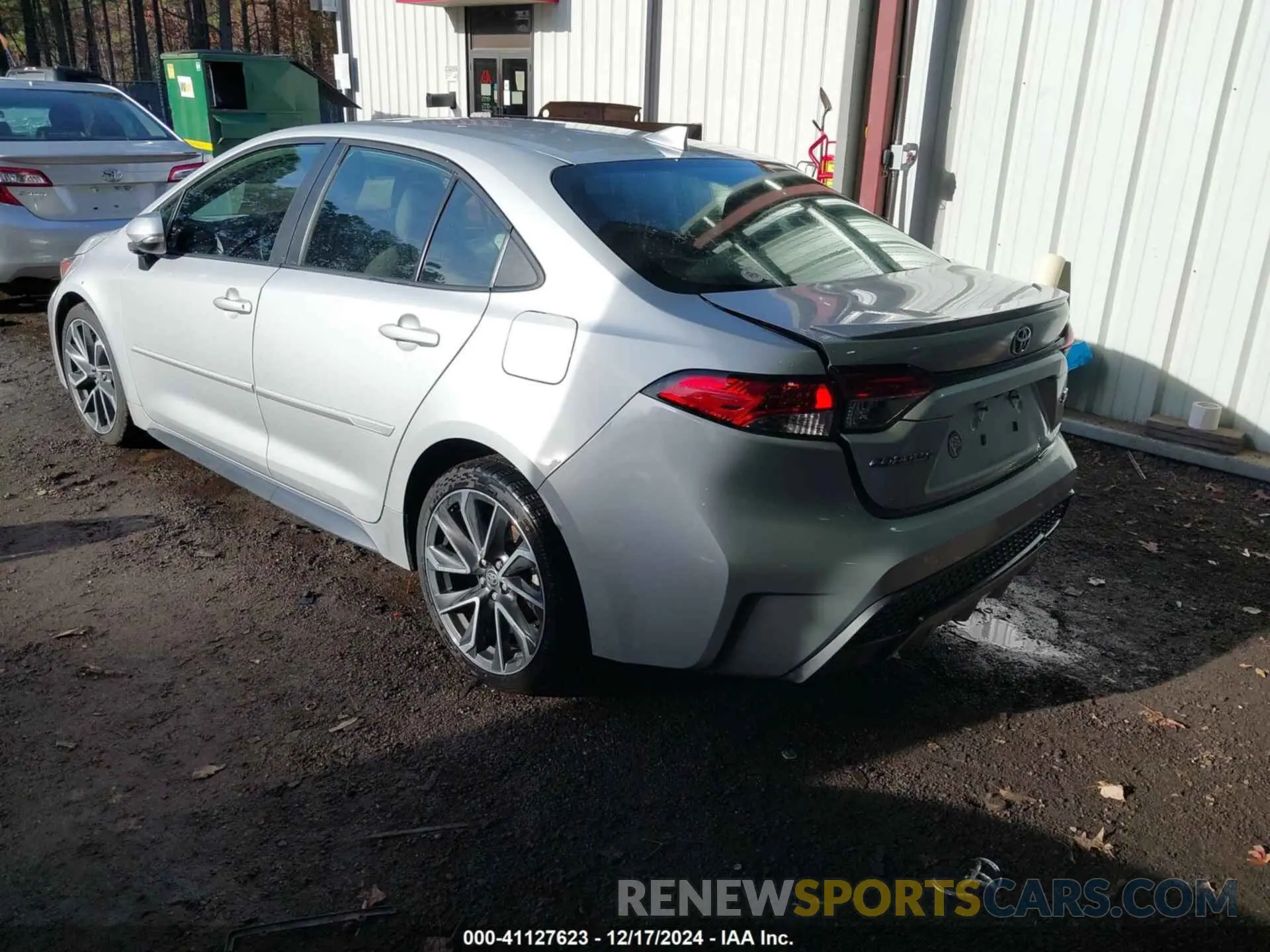 3 fotografías del automóvil dañado 5YFP4RCE6LP049261 TOYOTA COROLLA 2020
