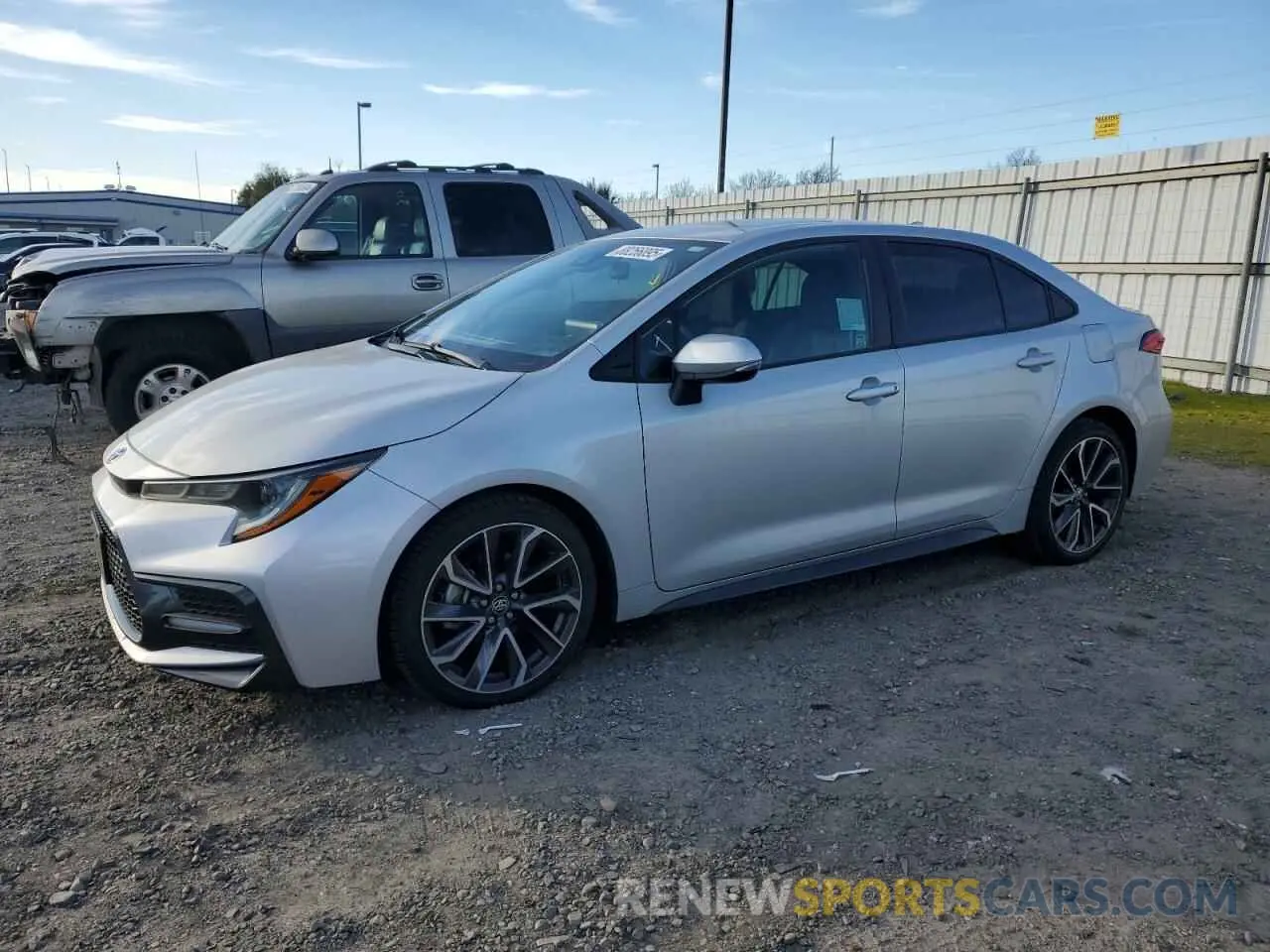 1 fotografías del automóvil dañado 5YFP4RCE7LP031190 TOYOTA COROLLA 2020