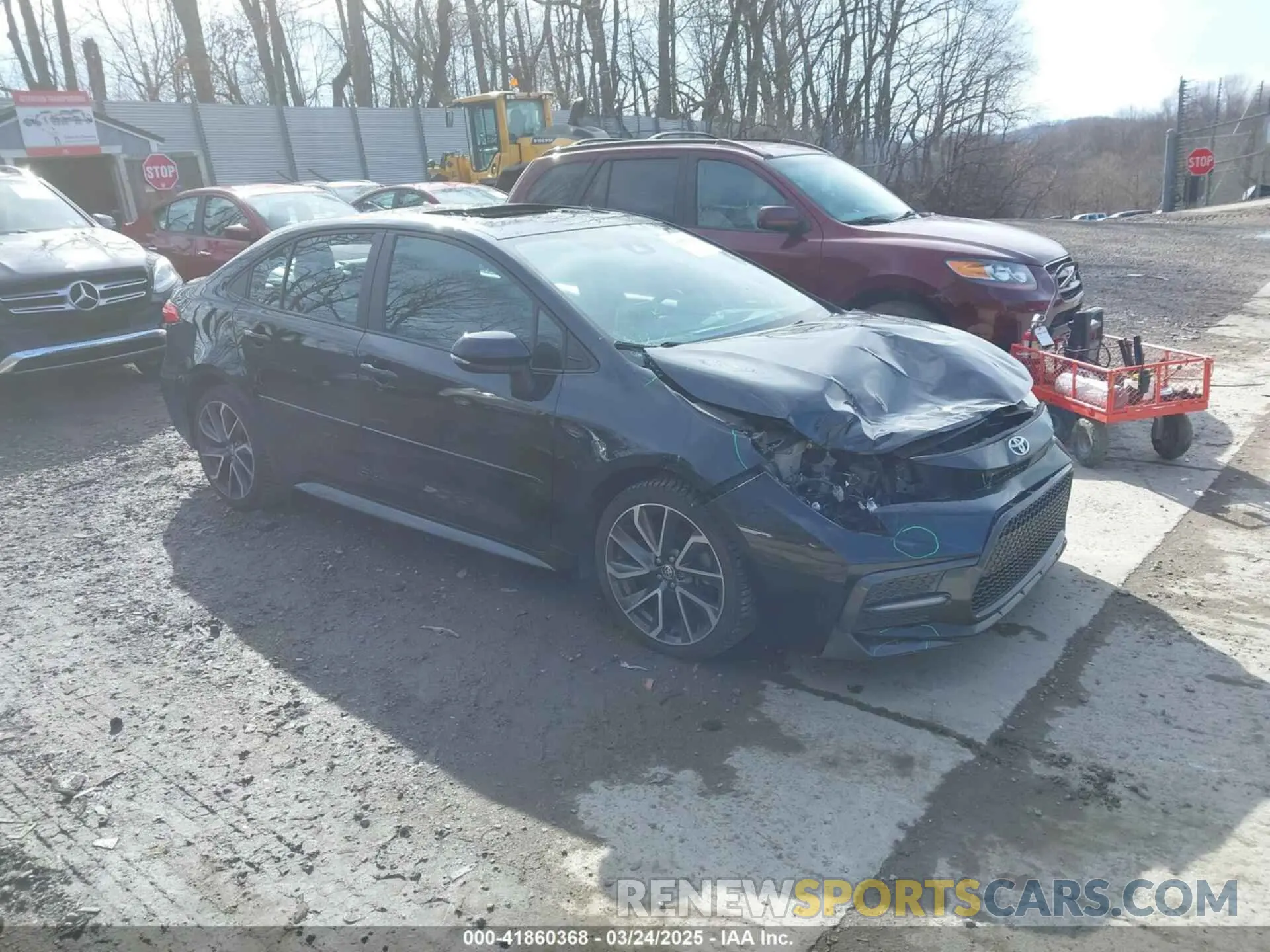 1 fotografías del automóvil dañado 5YFP4RCE9LP009370 TOYOTA COROLLA 2020