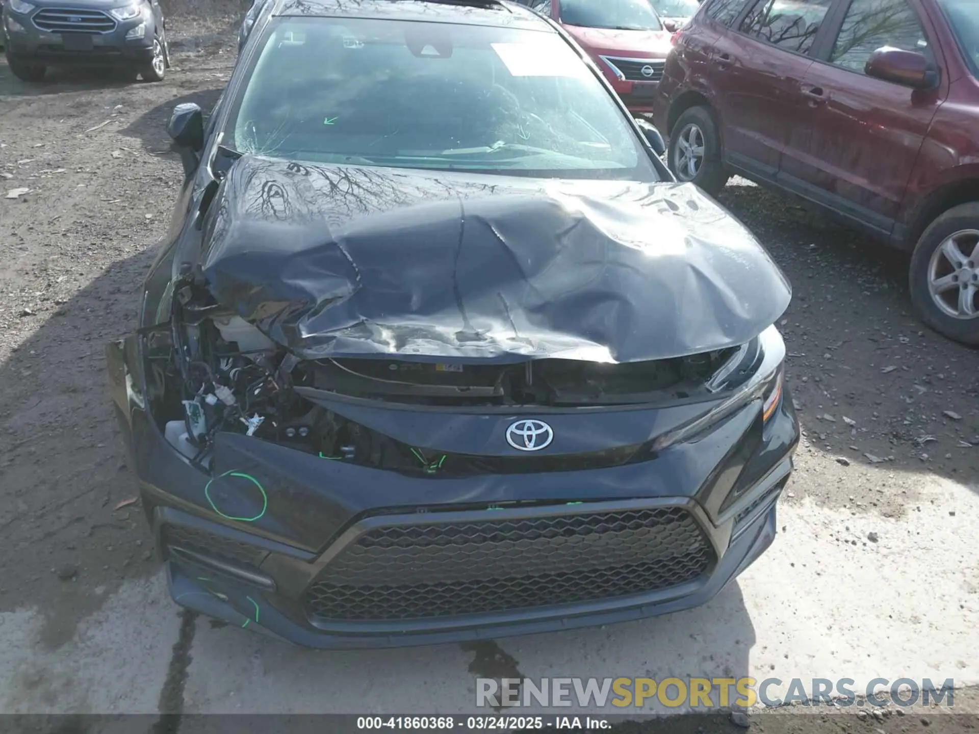 19 fotografías del automóvil dañado 5YFP4RCE9LP009370 TOYOTA COROLLA 2020