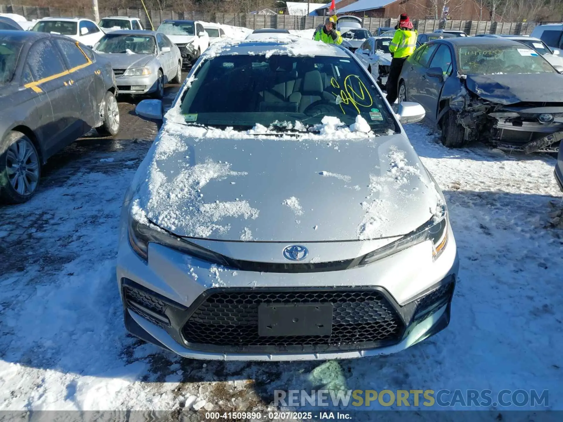 12 fotografías del automóvil dañado 5YFP4RCE9LP023964 TOYOTA COROLLA 2020