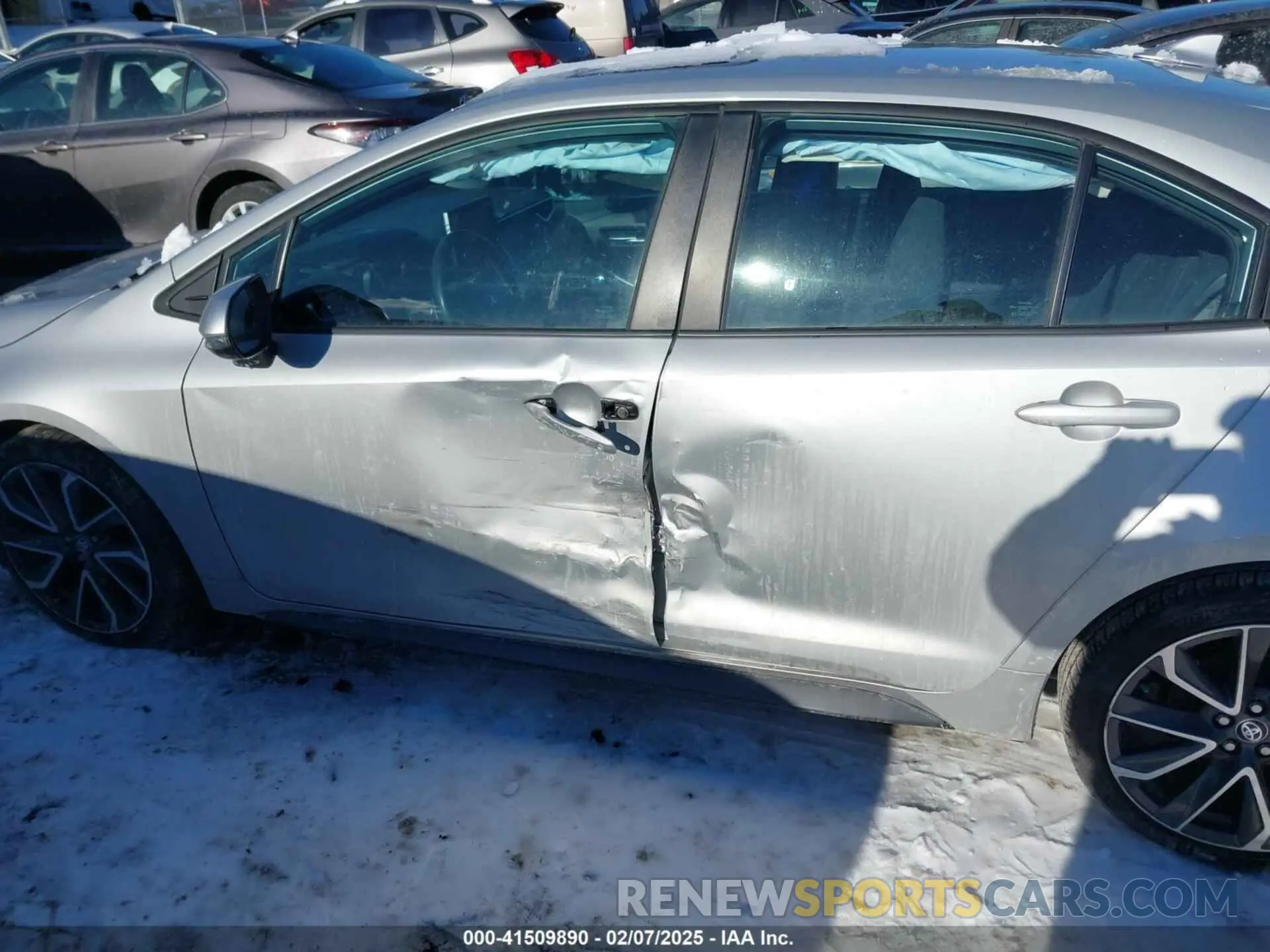 6 fotografías del automóvil dañado 5YFP4RCE9LP023964 TOYOTA COROLLA 2020
