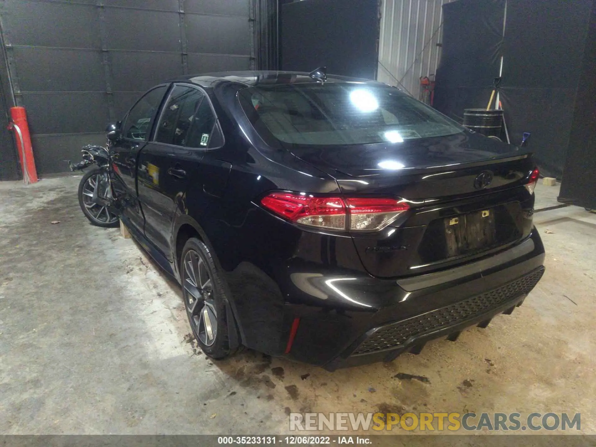 3 fotografías del automóvil dañado 5YFP4RCE9LP029392 TOYOTA COROLLA 2020
