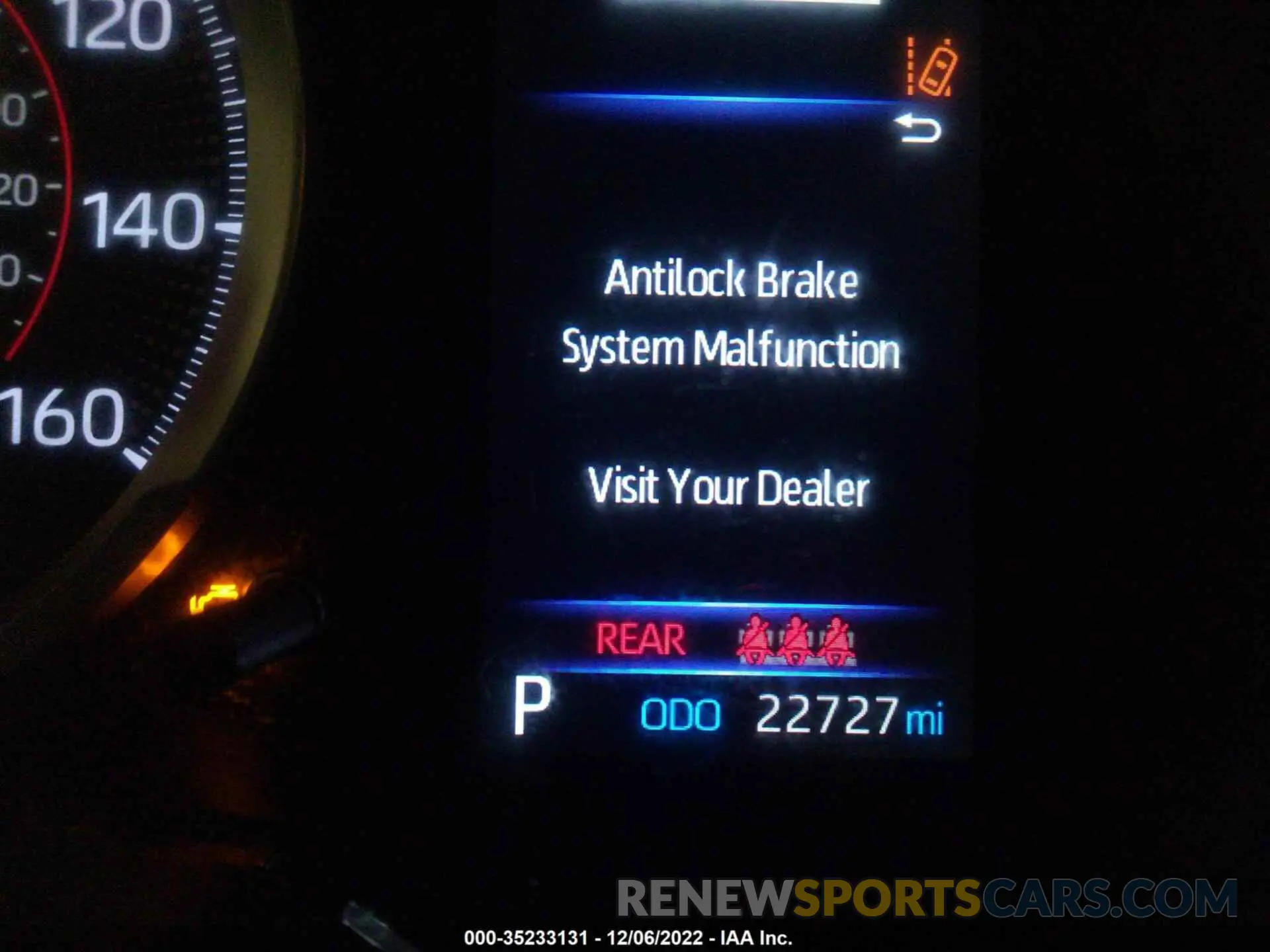 7 fotografías del automóvil dañado 5YFP4RCE9LP029392 TOYOTA COROLLA 2020