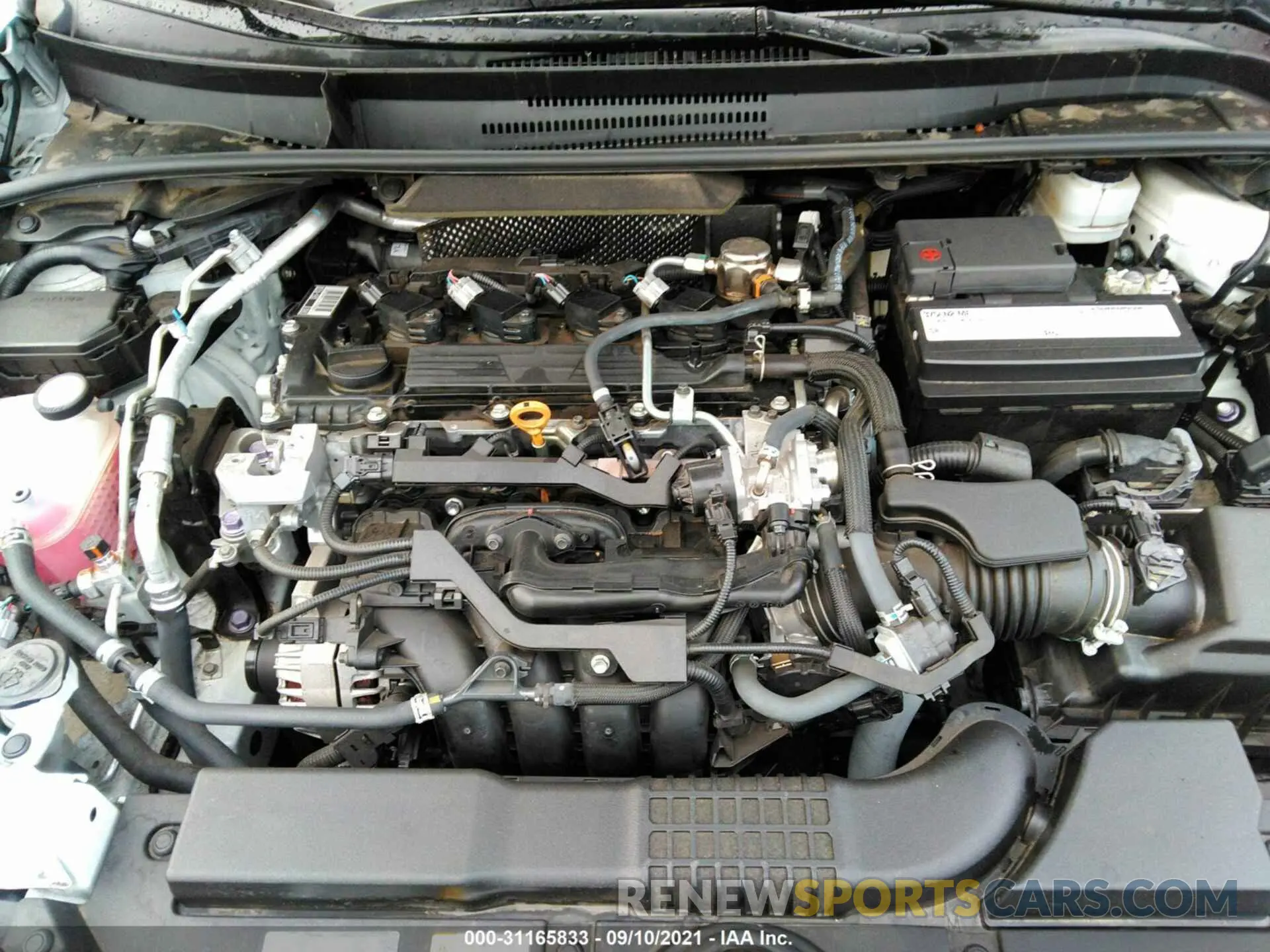 10 fotografías del automóvil dañado 5YFP4RCEXLP022774 TOYOTA COROLLA 2020