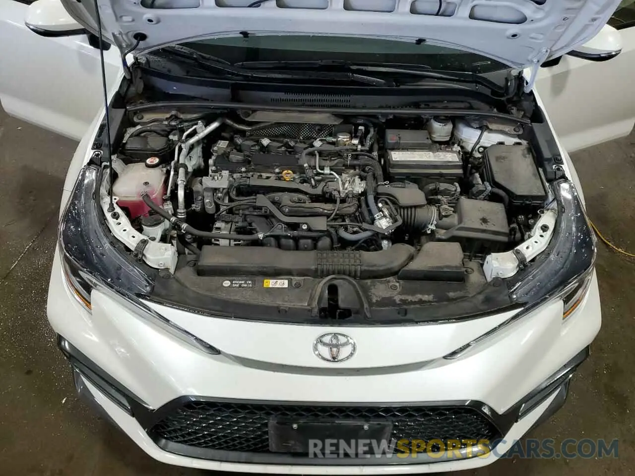 11 fotografías del automóvil dañado 5YFP4RCEXLP028591 TOYOTA COROLLA 2020