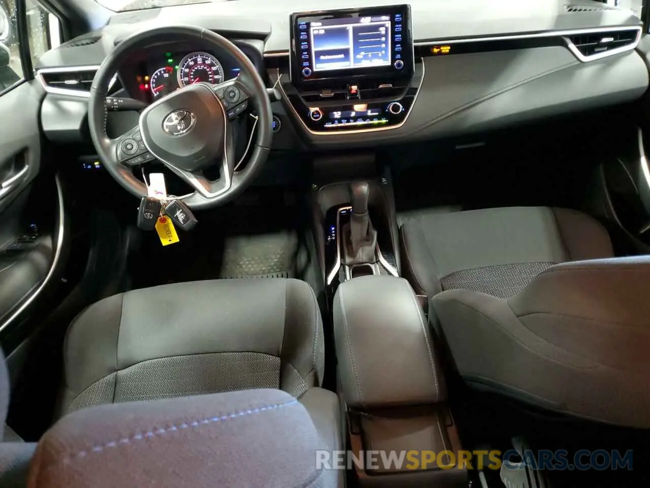 8 fotografías del automóvil dañado 5YFP4RCEXLP028591 TOYOTA COROLLA 2020