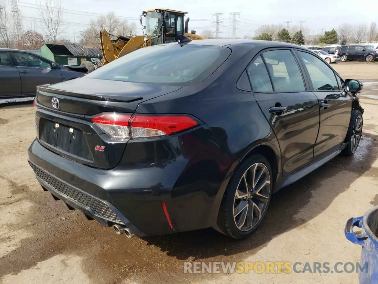 3 fotografías del automóvil dañado 5YFP4RCEXLP050302 TOYOTA COROLLA 2020