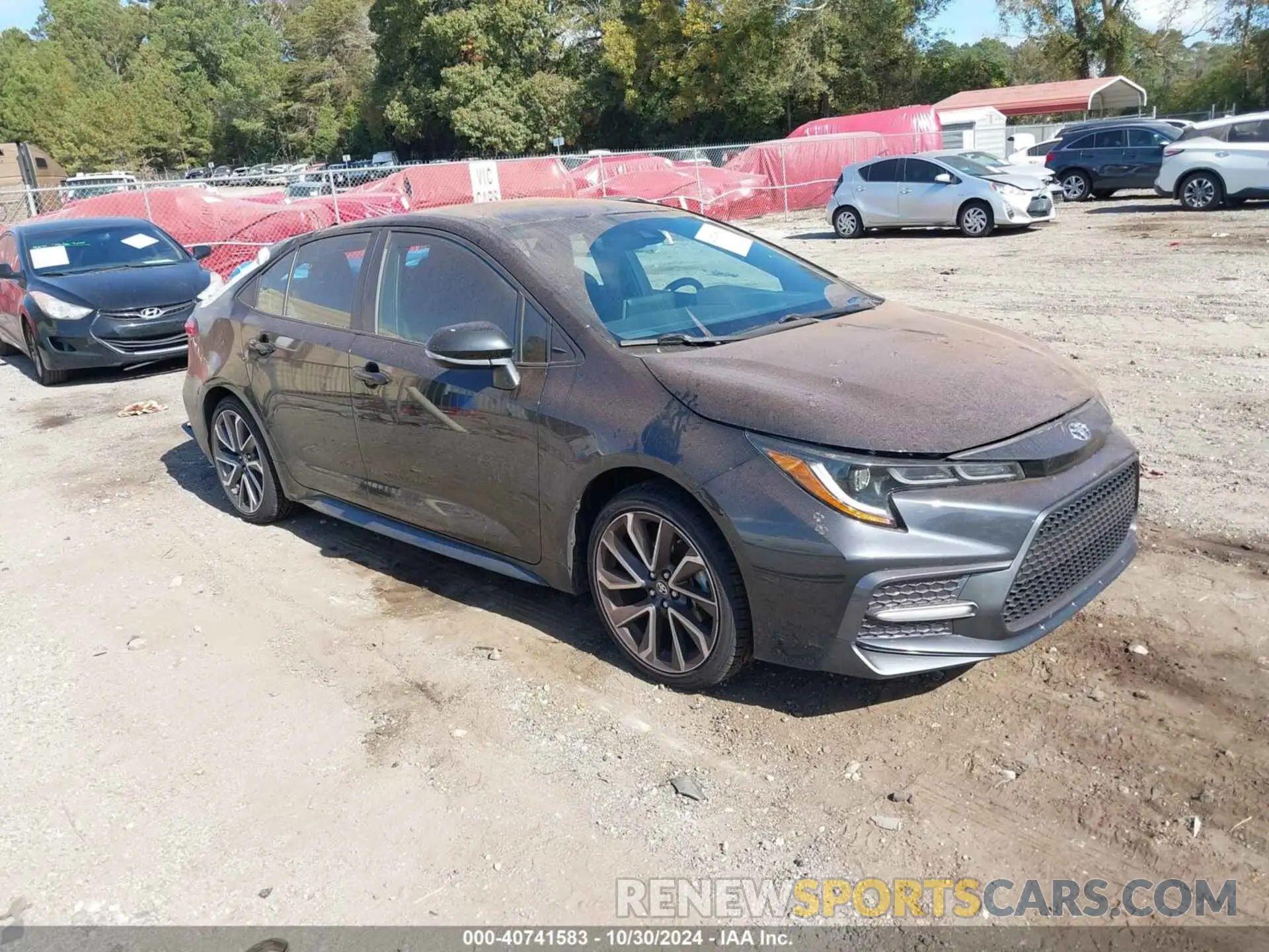 1 fotografías del automóvil dañado 5YFS4RCE0LP011342 TOYOTA COROLLA 2020