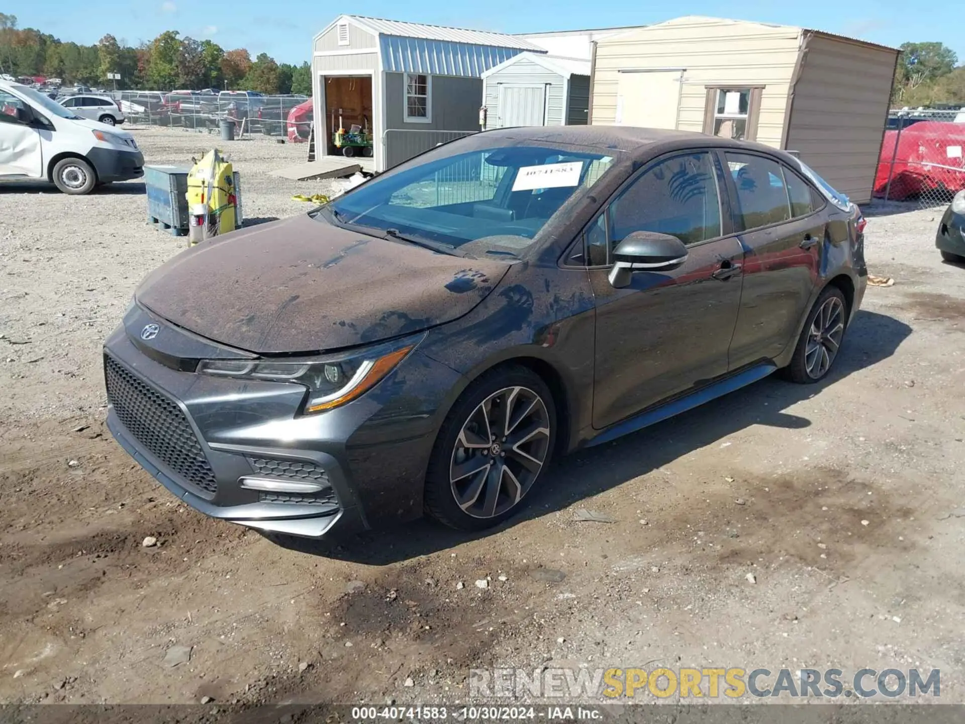 2 fotografías del automóvil dañado 5YFS4RCE0LP011342 TOYOTA COROLLA 2020