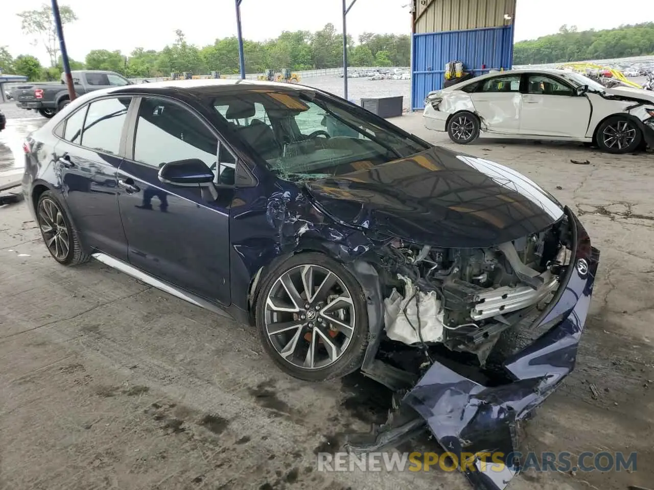 4 fotografías del automóvil dañado 5YFS4RCE0LP011745 TOYOTA COROLLA 2020