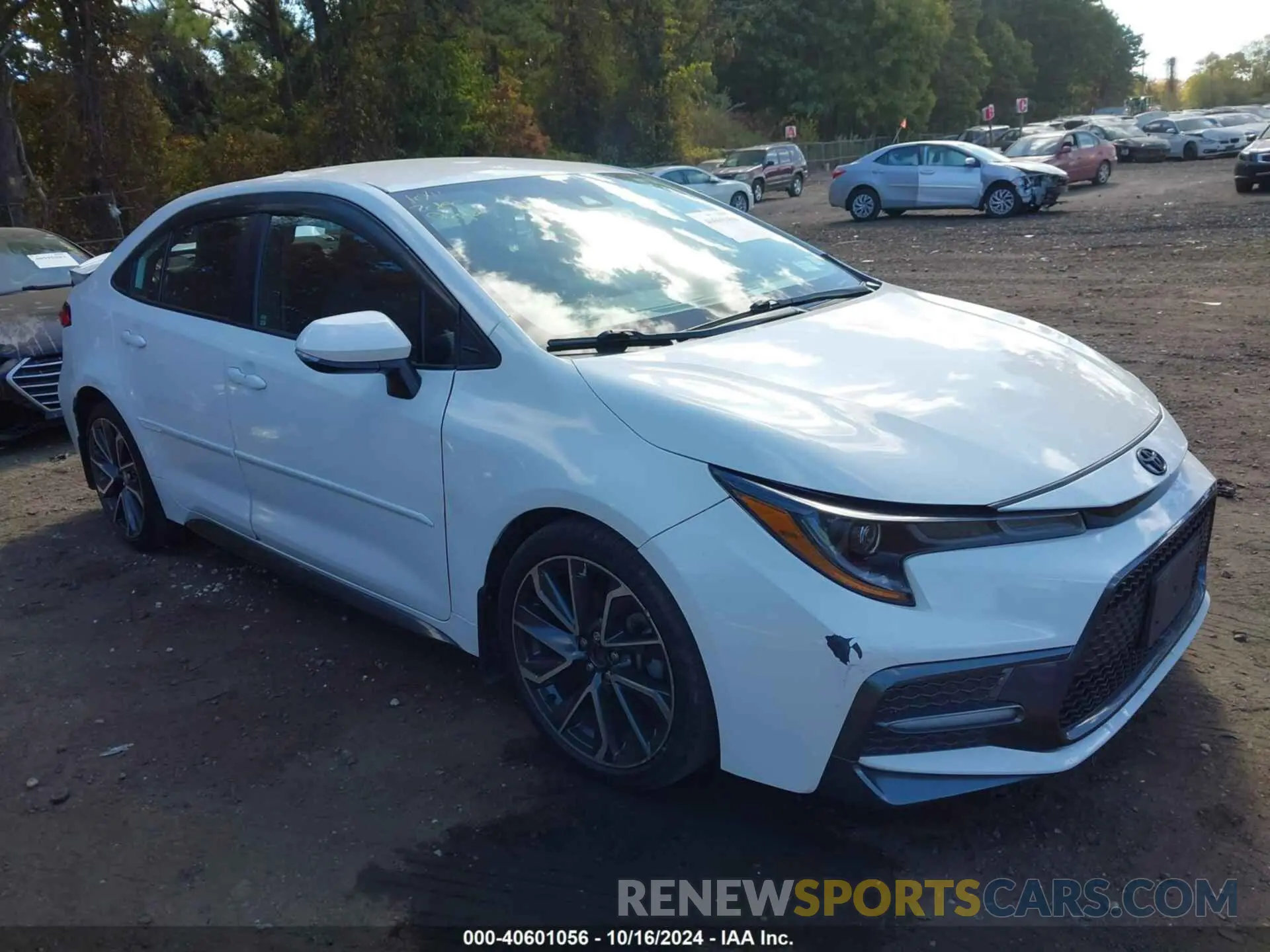 1 fotografías del automóvil dañado 5YFS4RCE0LP028996 TOYOTA COROLLA 2020