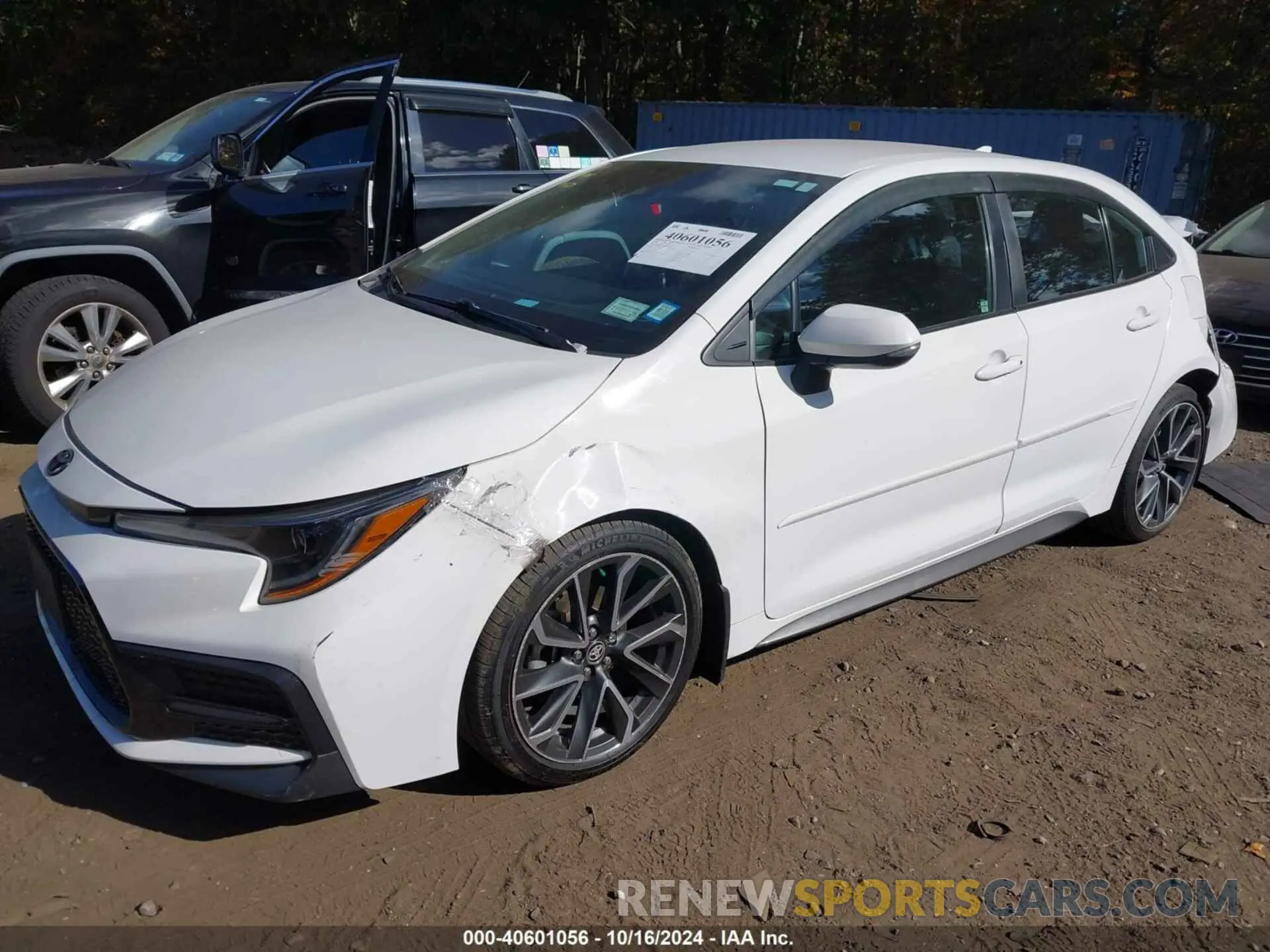 2 fotografías del automóvil dañado 5YFS4RCE0LP028996 TOYOTA COROLLA 2020