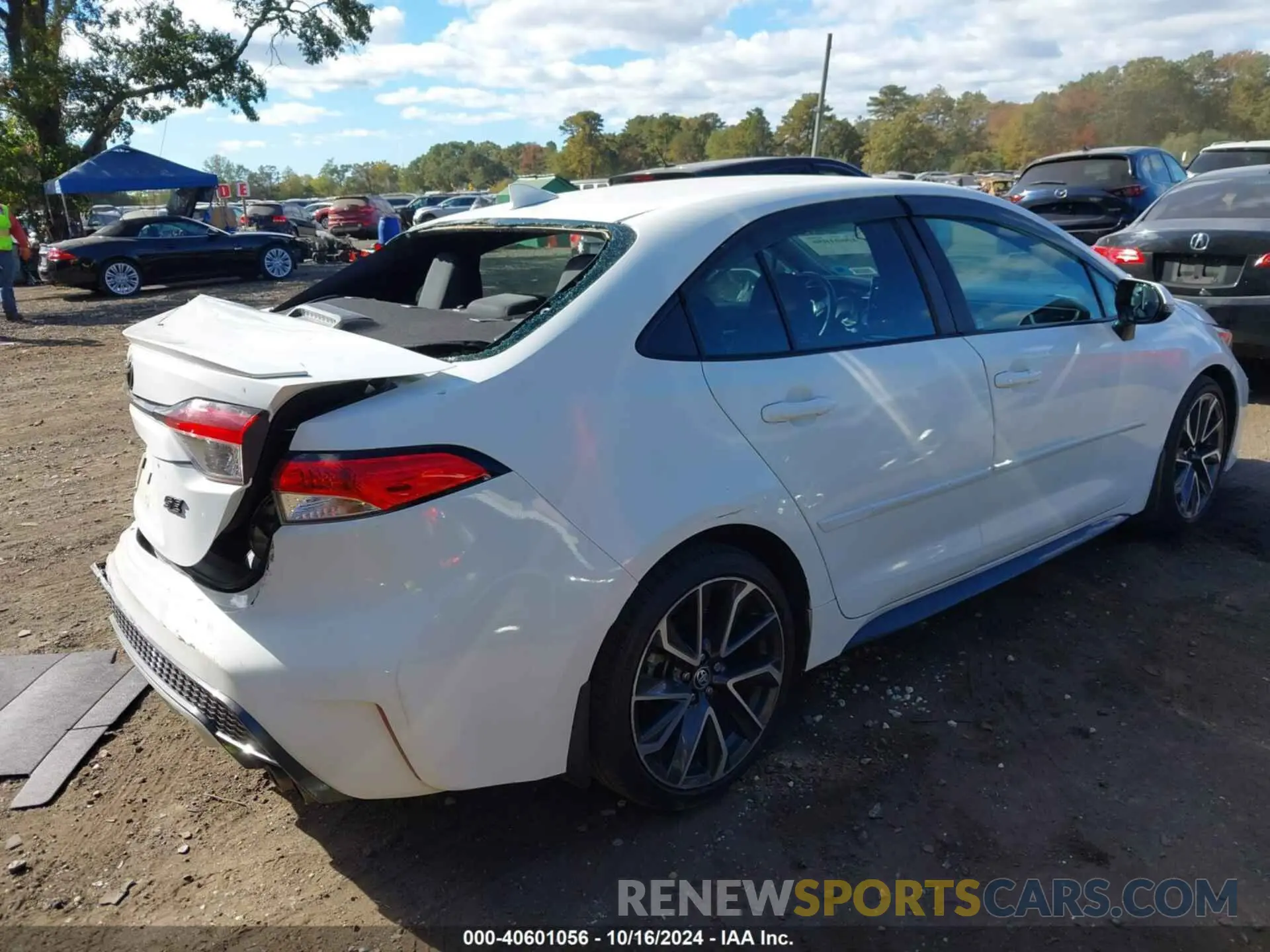 4 fotografías del automóvil dañado 5YFS4RCE0LP028996 TOYOTA COROLLA 2020