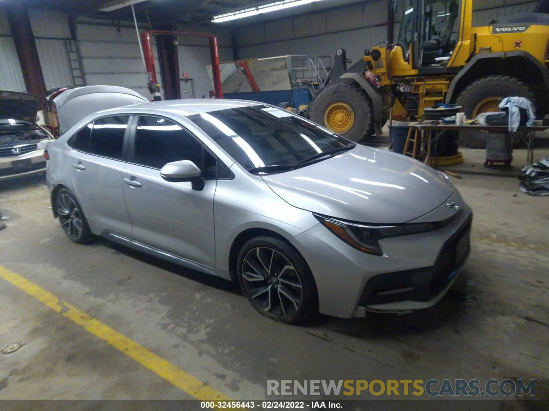 1 fotografías del automóvil dañado 5YFS4RCE0LP032272 TOYOTA COROLLA 2020