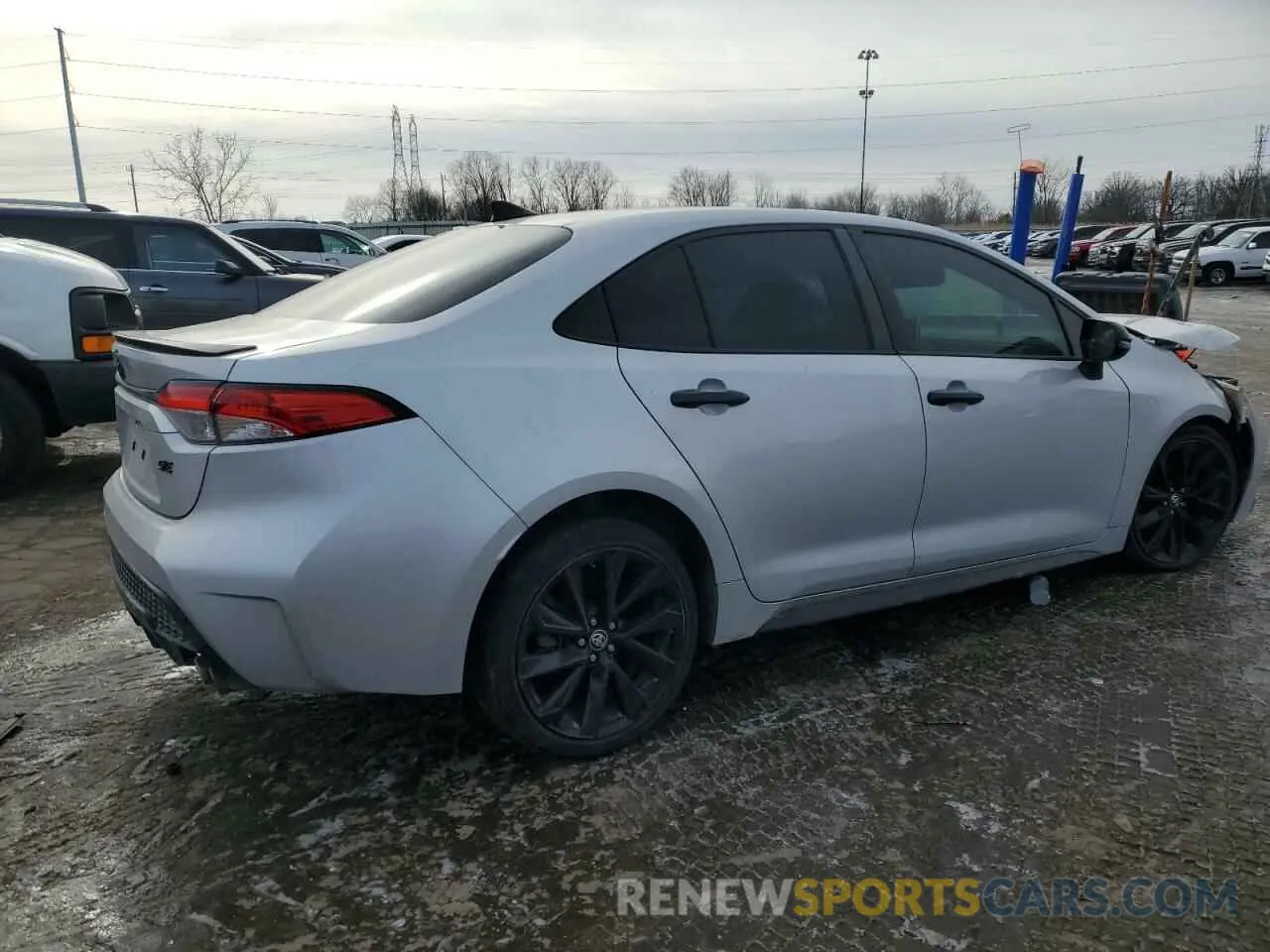 3 fotografías del automóvil dañado 5YFS4RCE0LP033261 TOYOTA COROLLA 2020