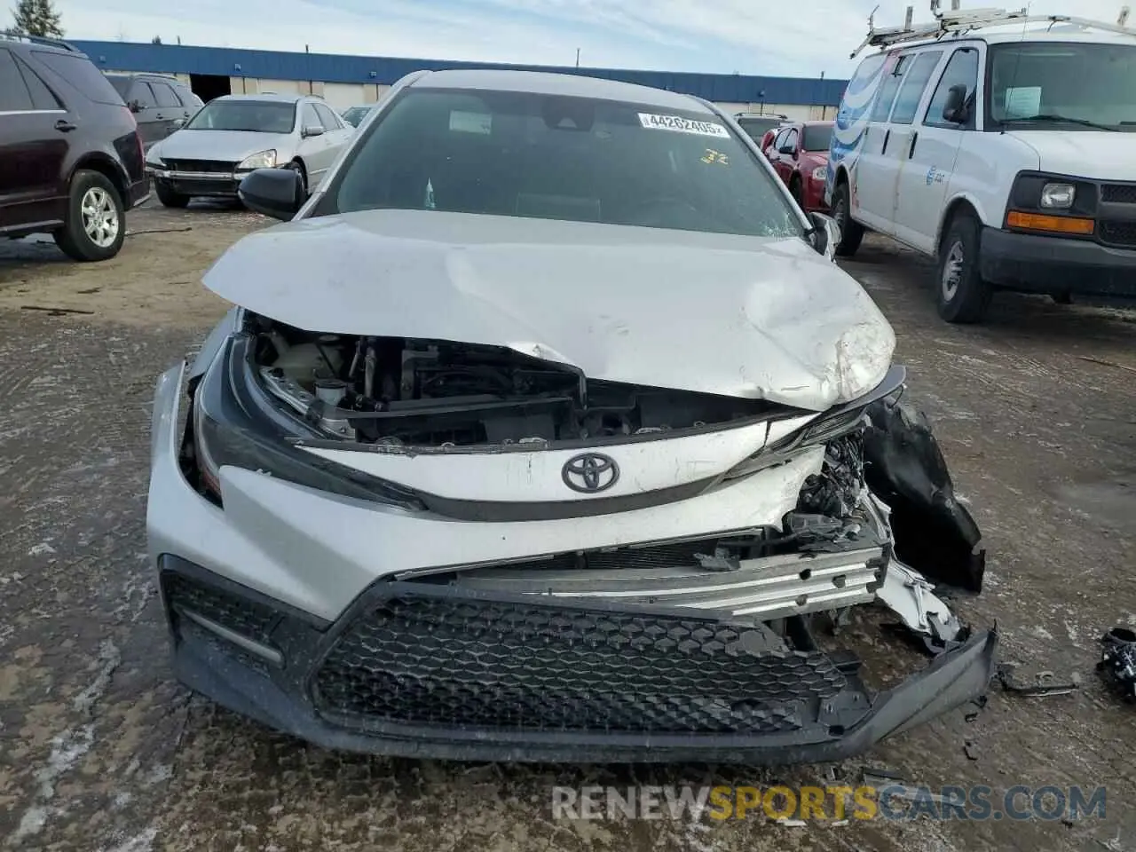 5 fotografías del automóvil dañado 5YFS4RCE0LP033261 TOYOTA COROLLA 2020