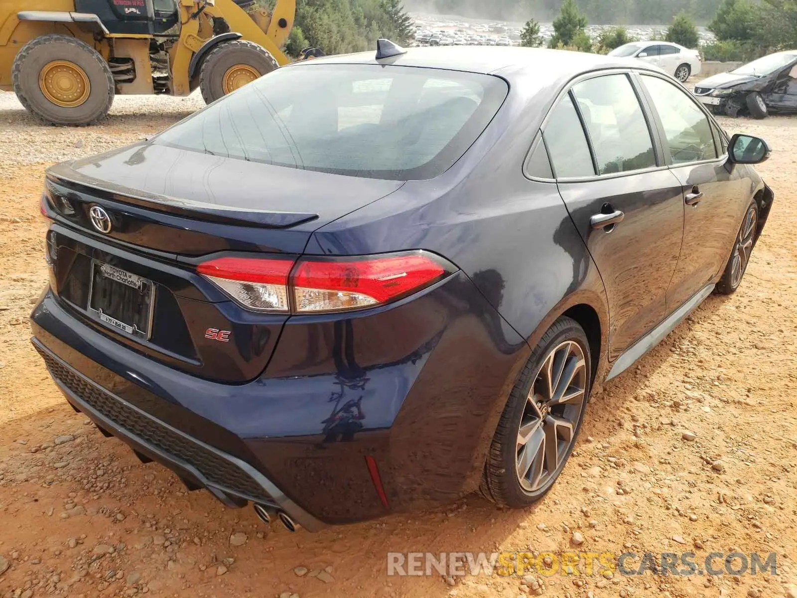 4 fotografías del automóvil dañado 5YFS4RCE0LP043417 TOYOTA COROLLA 2020